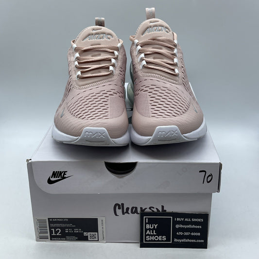 Size 12W - Nike Air Max 270 Pink Oxford Metallic Silver (DM8326-600)