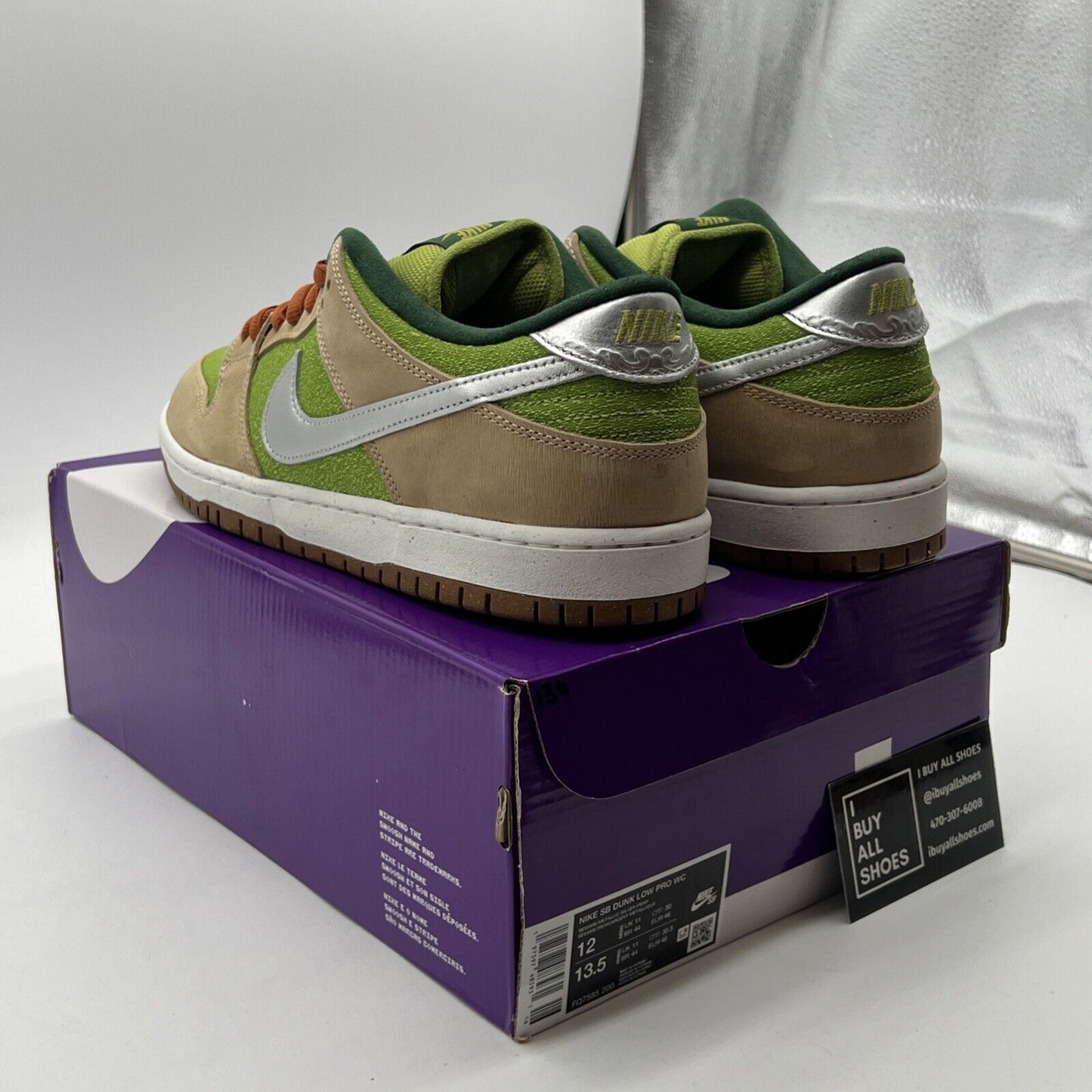 Size 12 - Nike Dunk Pro SB Low Escargot (FQ7585-200)