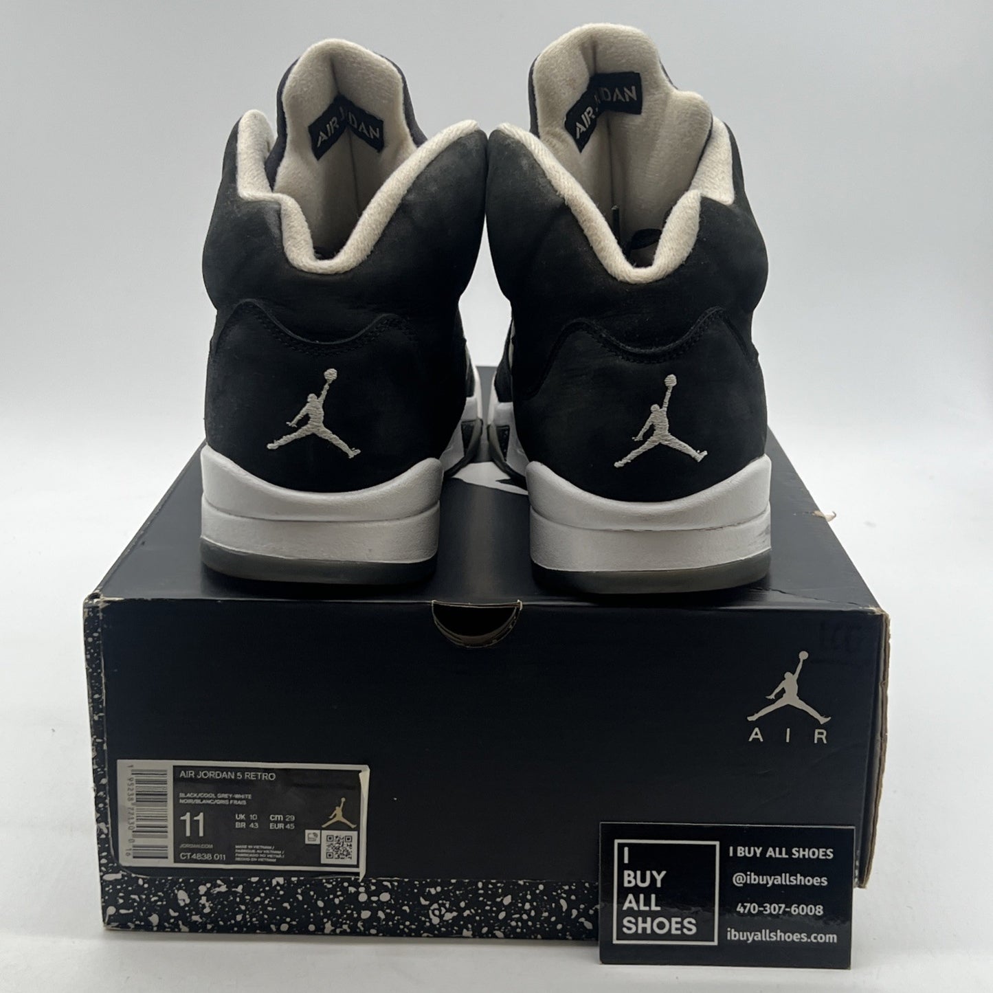 Size 11 - Air Jordan 5 Retro Mid Oreo (CT4838-011)