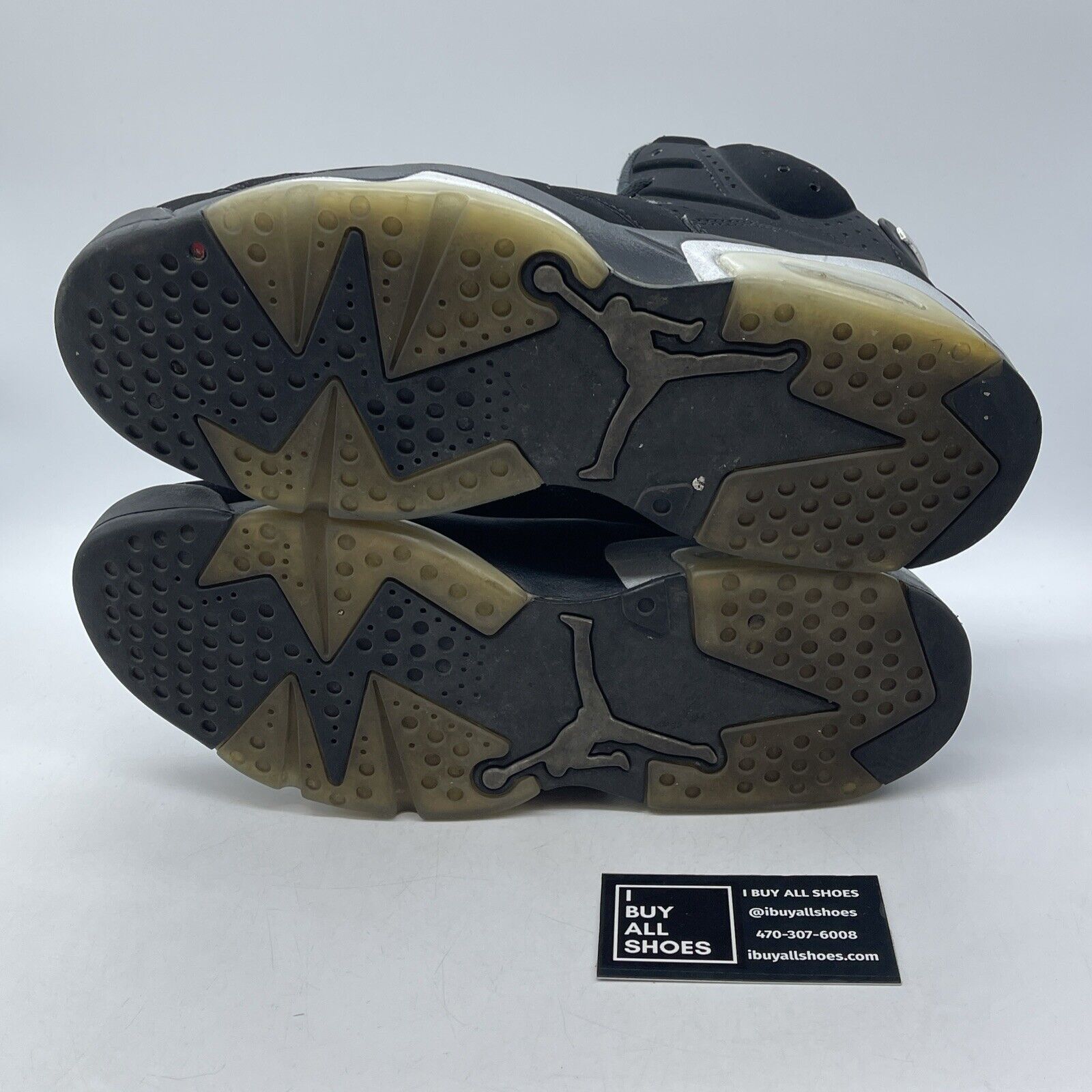 Size 11 - Jordan 6 Retro Mid Chrome Black Silver Suede Rubber (DX2836-001)