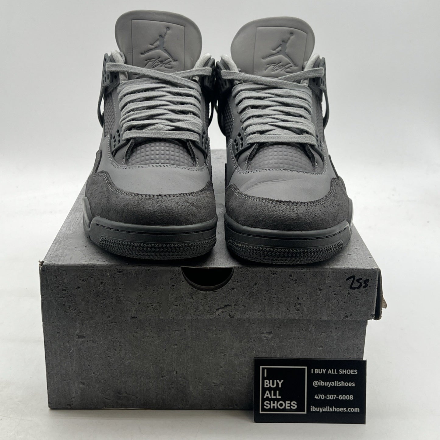 Size 10.5 - Air Jordan 4 Retro SE Wet Cement (FQ7928-001)