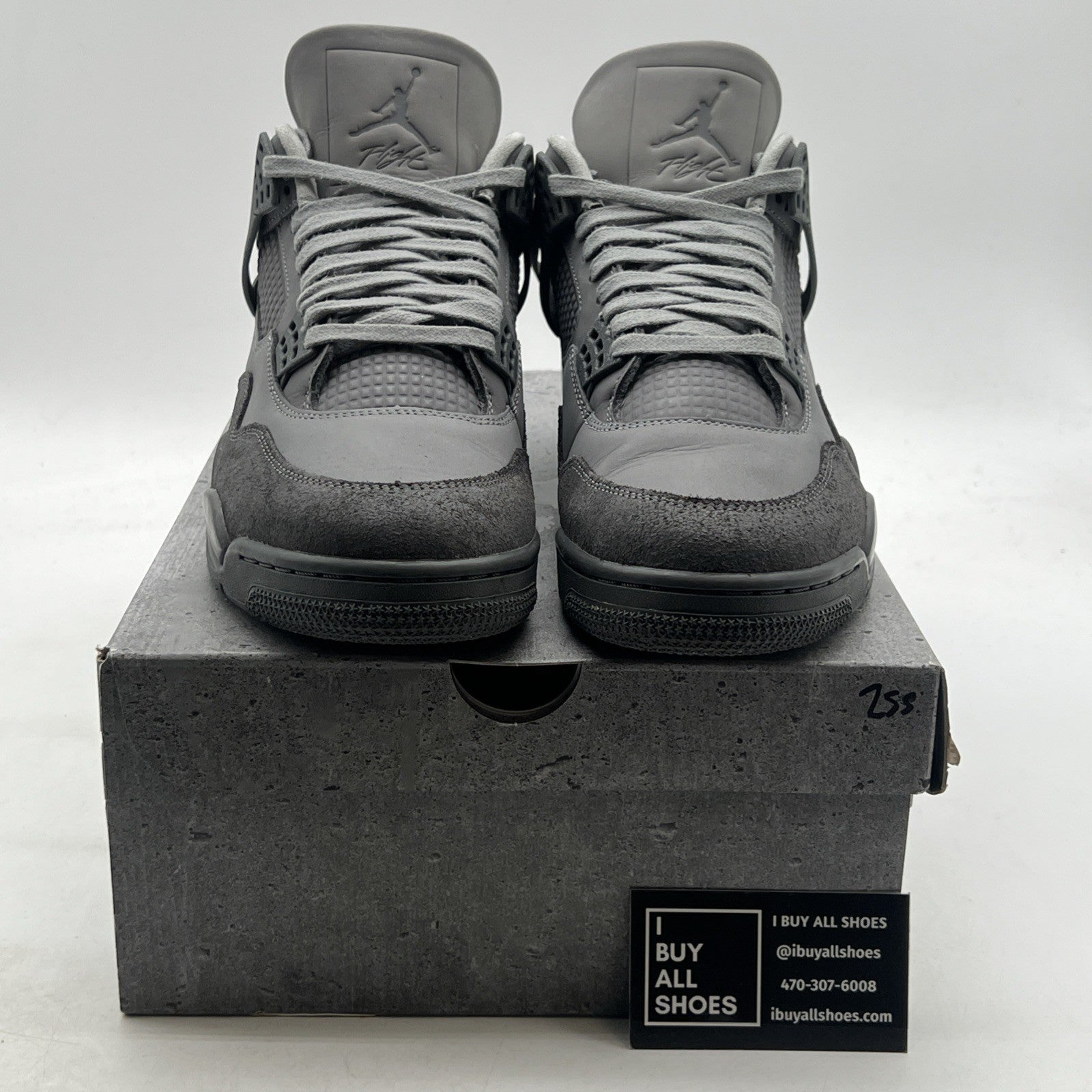 Size 10.5 - Air Jordan 4 Retro SE Wet Cement (FQ7928-001)