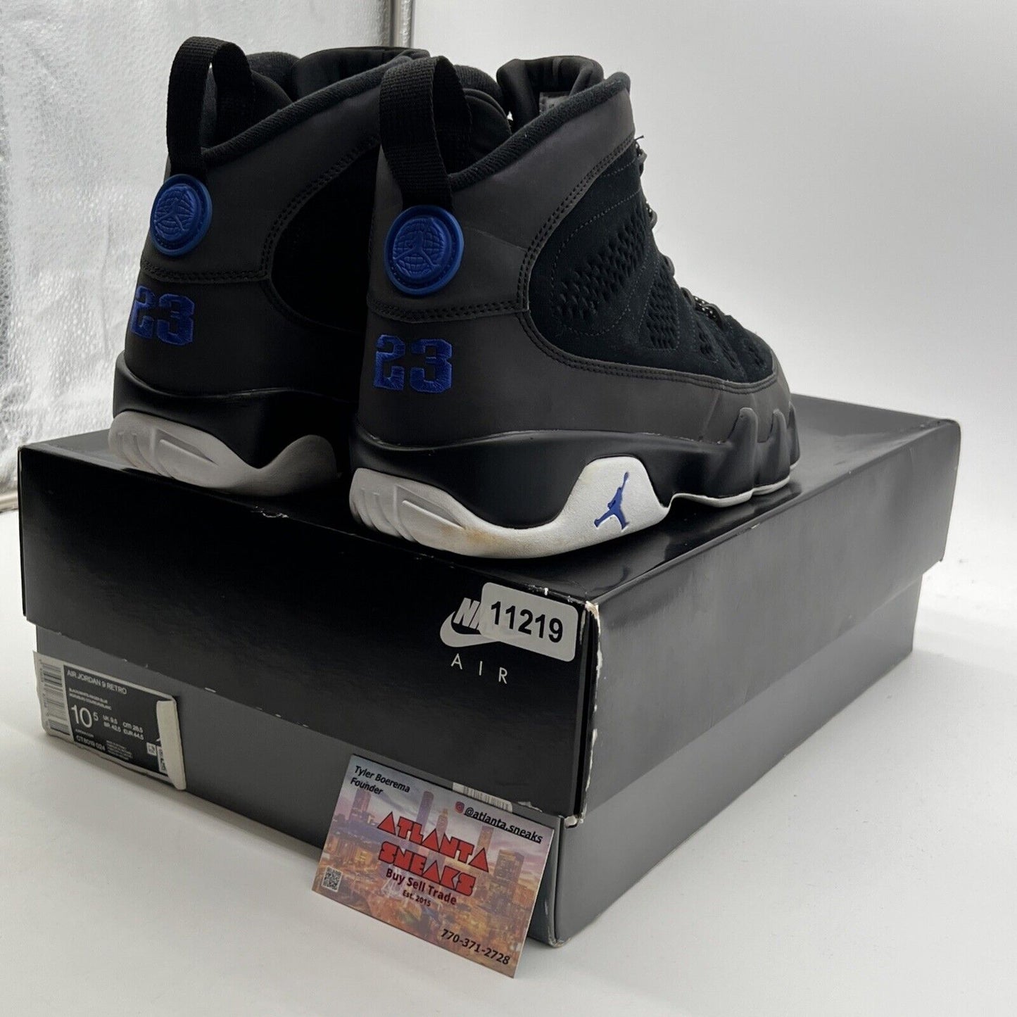 Size 10.5 - Air Jordan 9 Retro Racer Blue (CT8019-024)