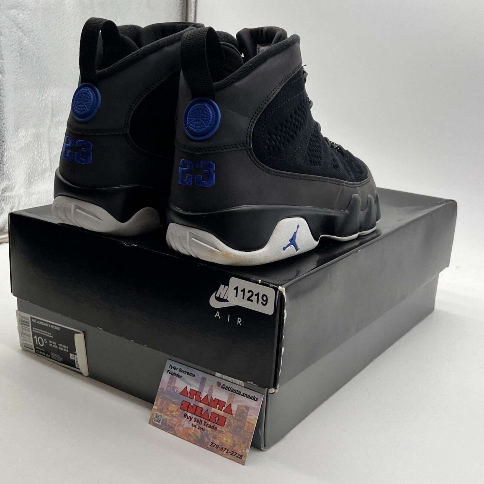 Size 10.5 - Air Jordan 9 Retro Racer Blue (CT8019-024)