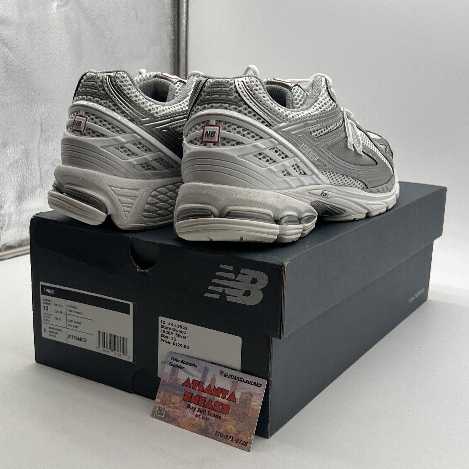 Size 13 - New Balance 1906R Silver (M1906RCB)