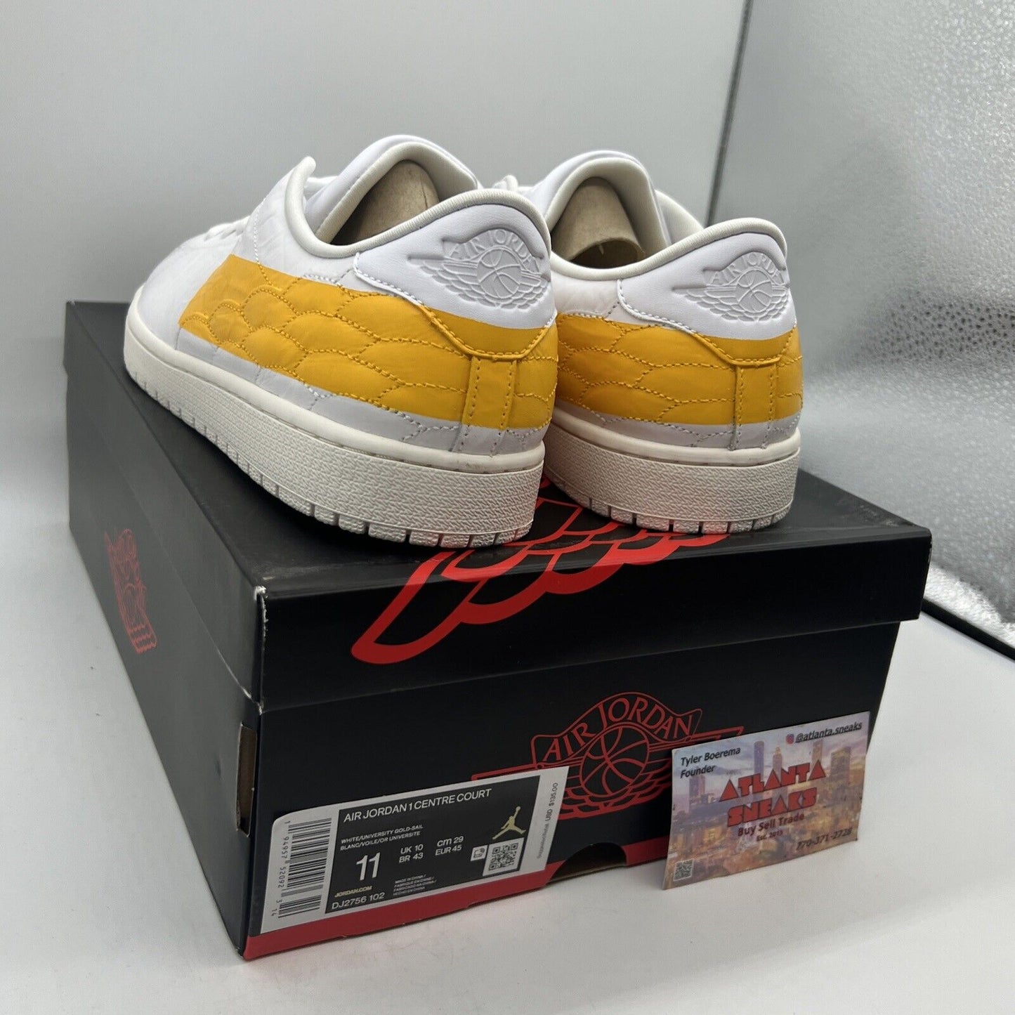 Size 11 - Jordan 1 Centre Court University Gold 2021