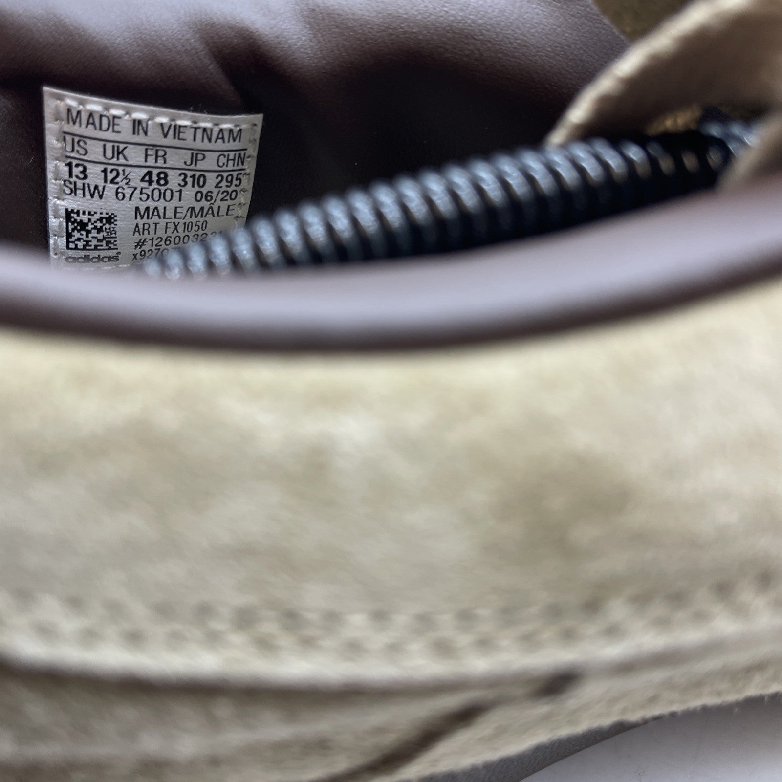 Size 13 - Adidas Newrad SPZL Hemp Gum (FX1050)