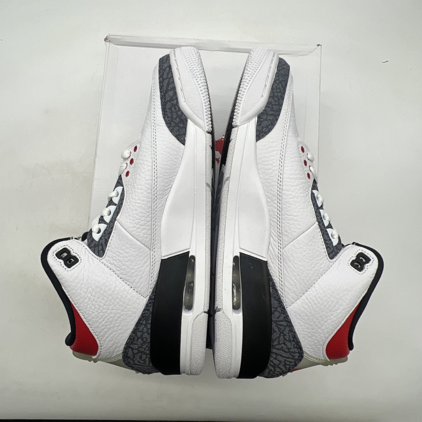 Size 10.5 - Air Jordan 3 Retro Denim SE Fire Red 2020 (CZ6431-100)