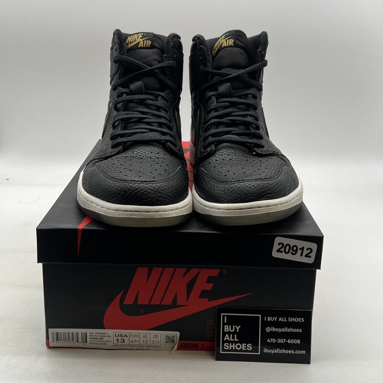 Size 13 - Air Jordan 1 Retro OG High City of Flight (555088-028)