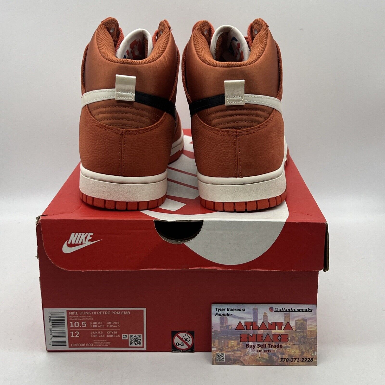 Size 10.5 - Nike Dunk High EMB x WNBA x NBA All Star Weekend 2022