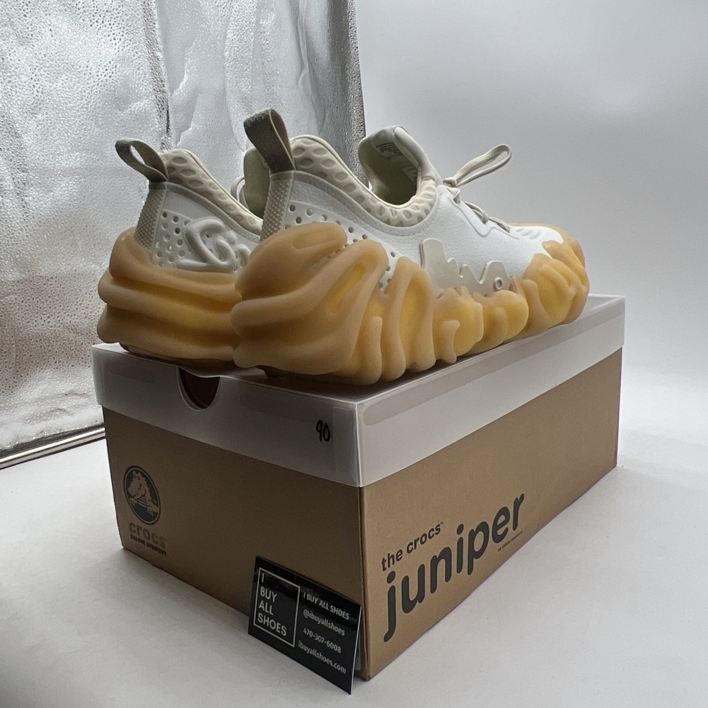 Size 13 - Crocs Salehe Bembury x Pollex Juniper Tahini (208694-1RW)