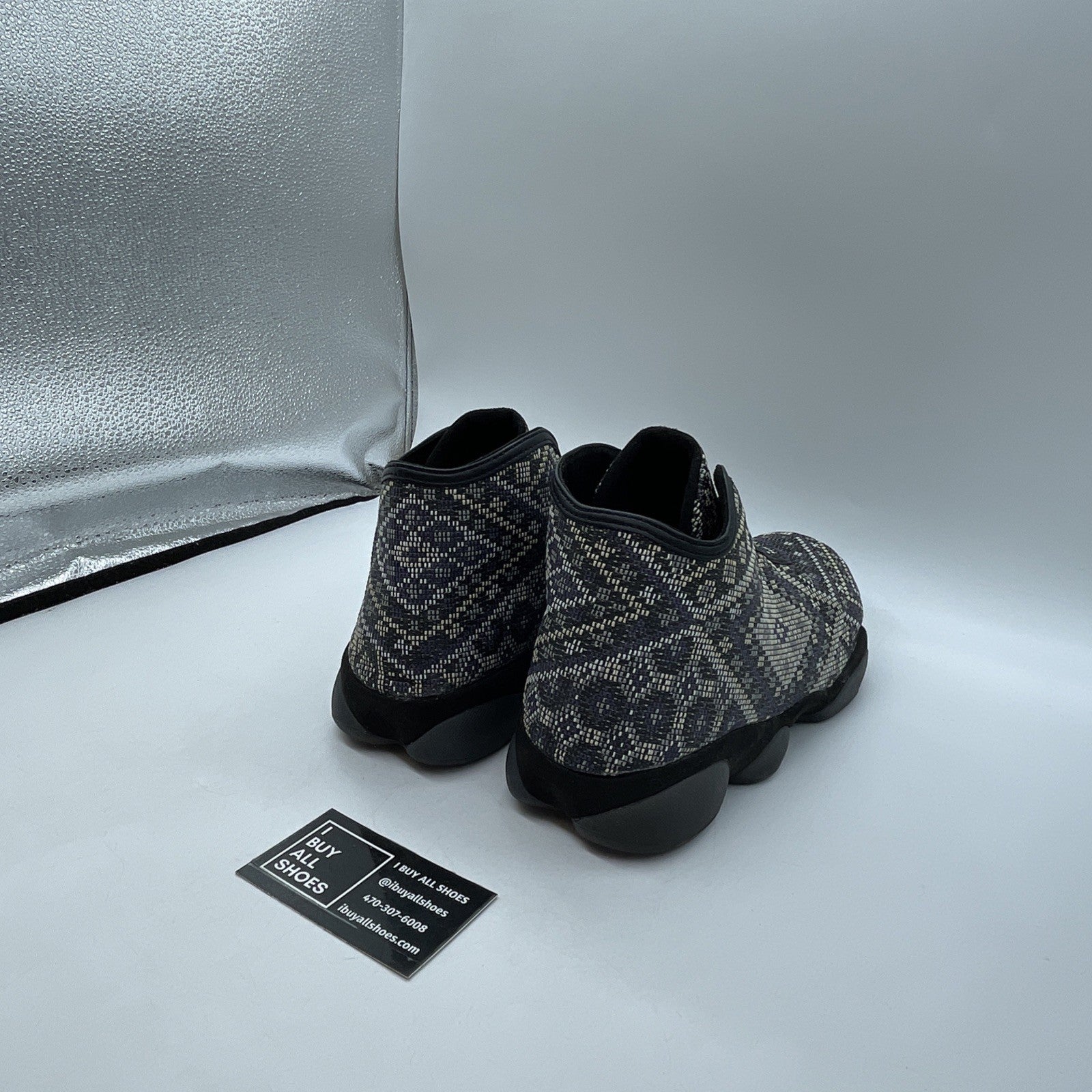 Size 11 - Jordan Horizon Premium BHM Black Purple Grey Suede (822333-022)