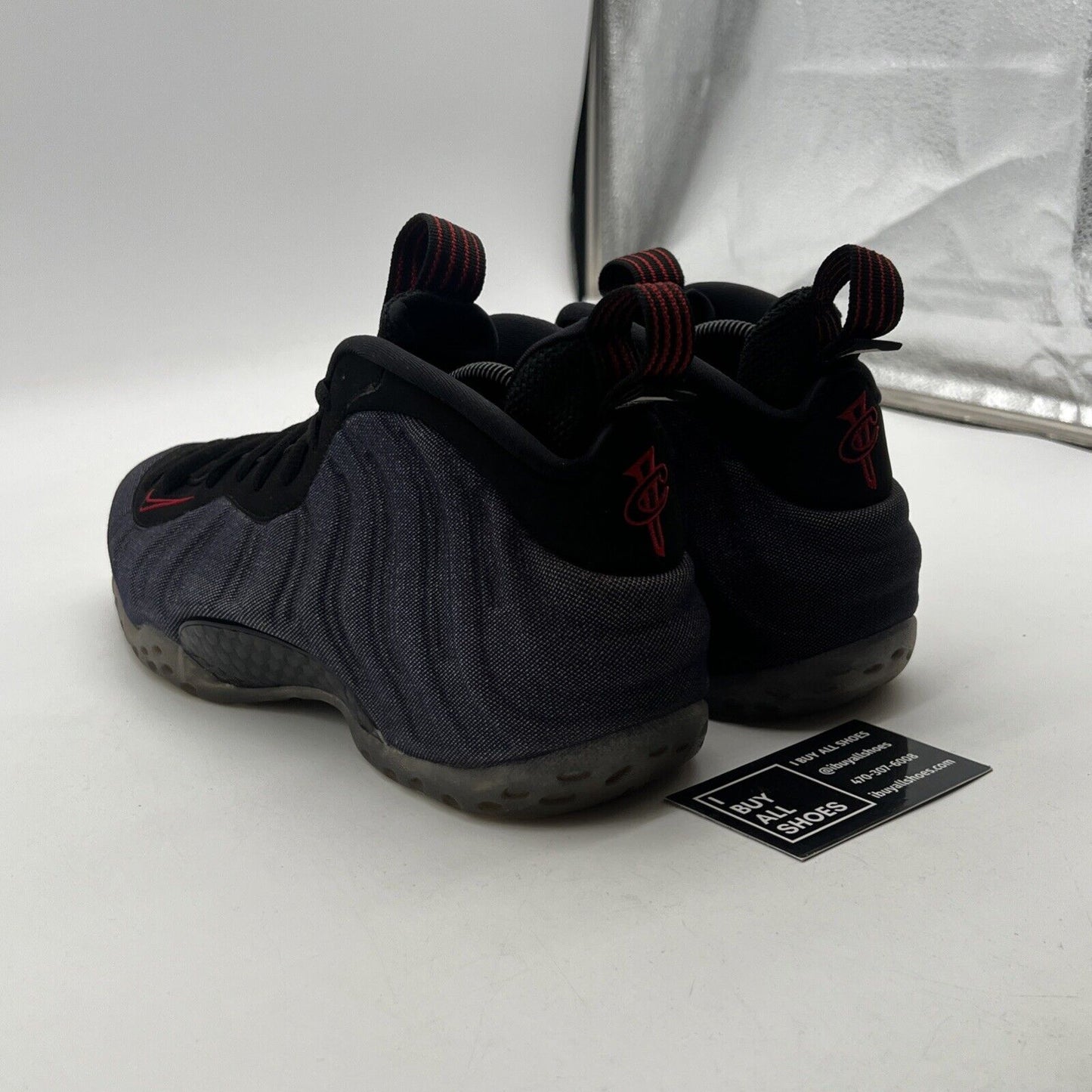 Size 8.5 - Nike Air Foamposite One Denim (314996-404)