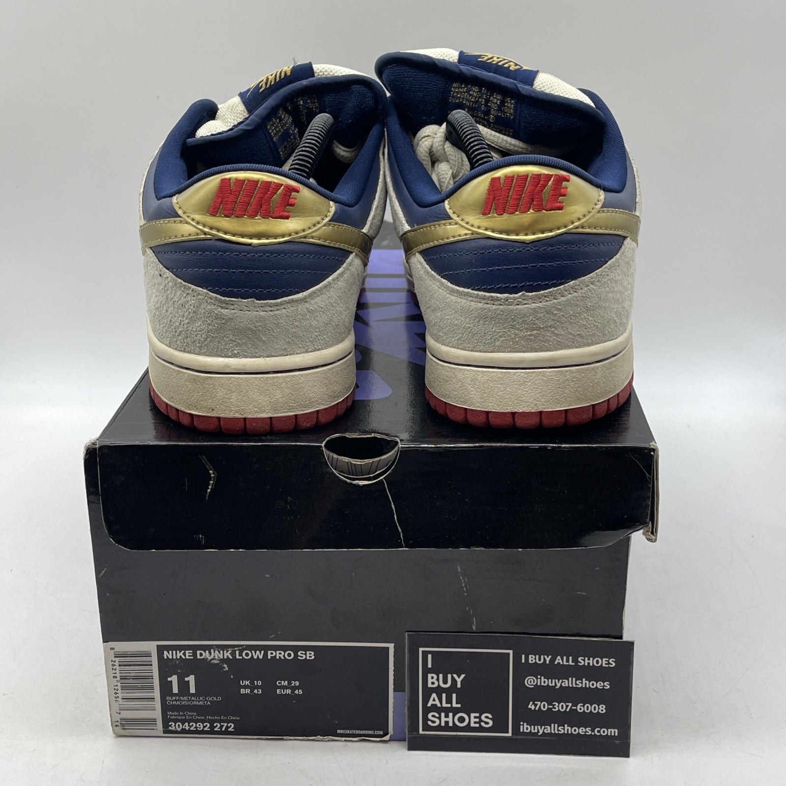 Size 11 - Nike Dunk Pro SB Low Old Spice (304292-272)