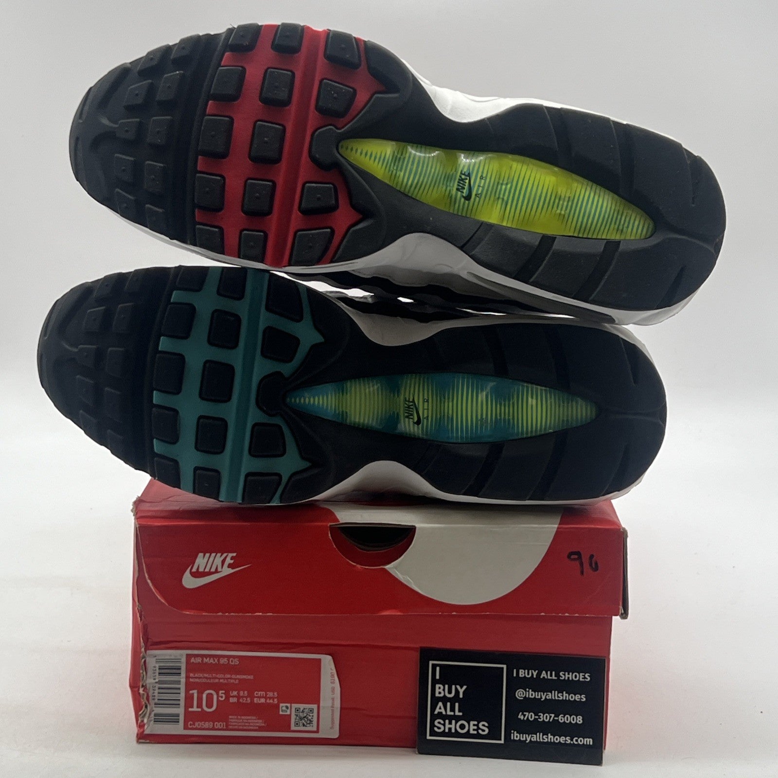 Size 10.5 - Nike Air Max 95 QS Greedy 2.0 (CJ0589-001)