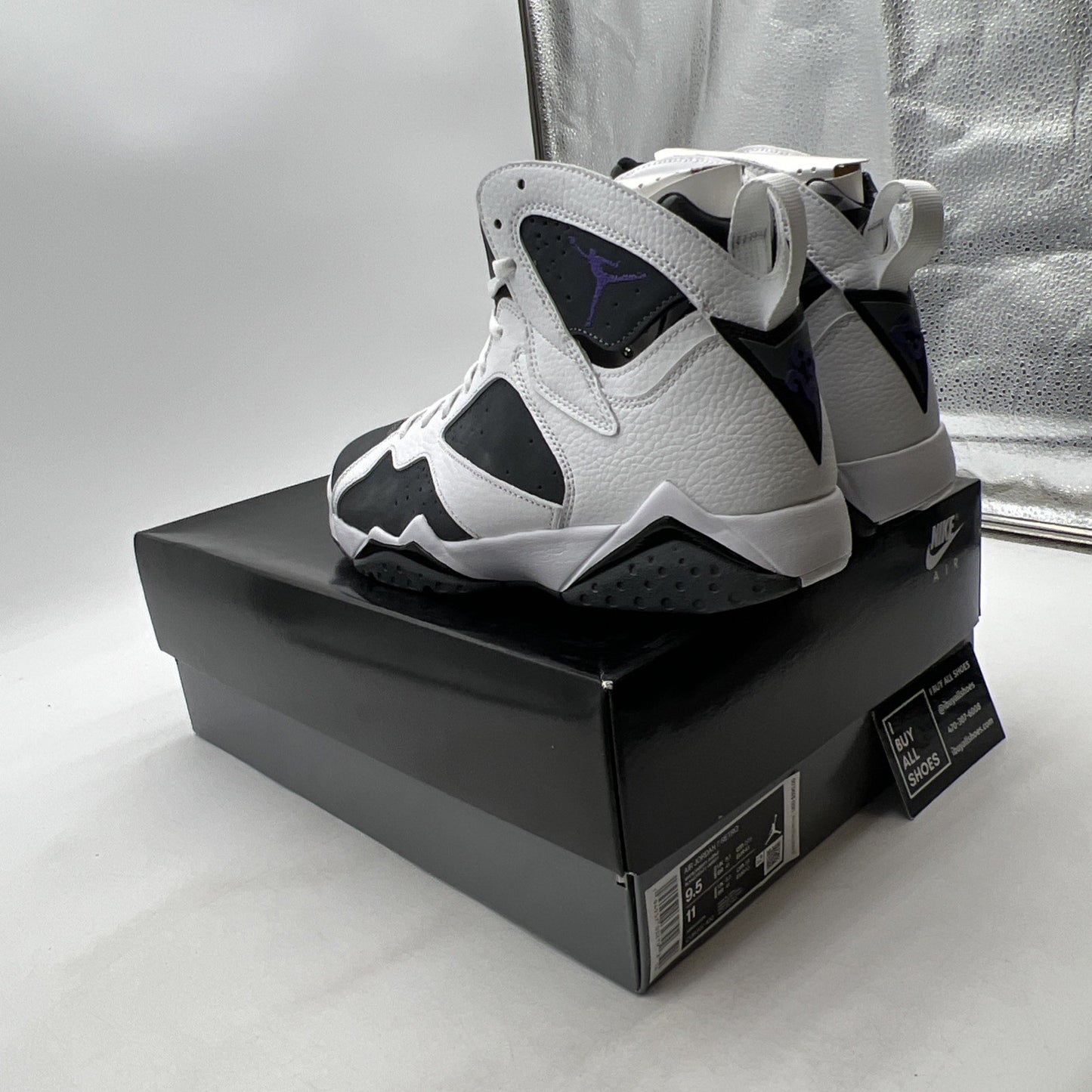 Size 9.5 - Air Jordan 7 Retro 2021 Flint (CU9307-100)