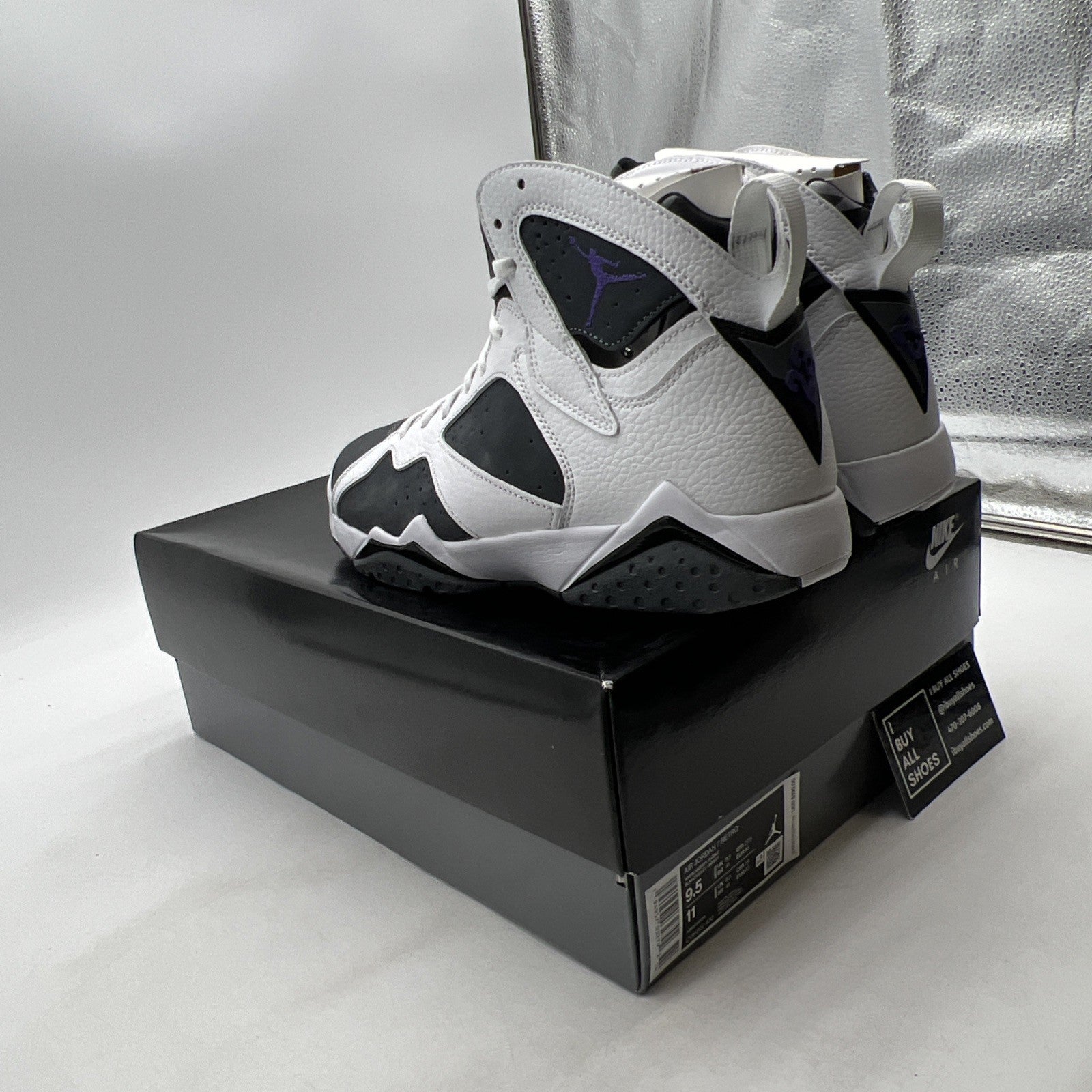 Size 9.5 - Air Jordan 7 Retro 2021 Flint (CU9307-100)