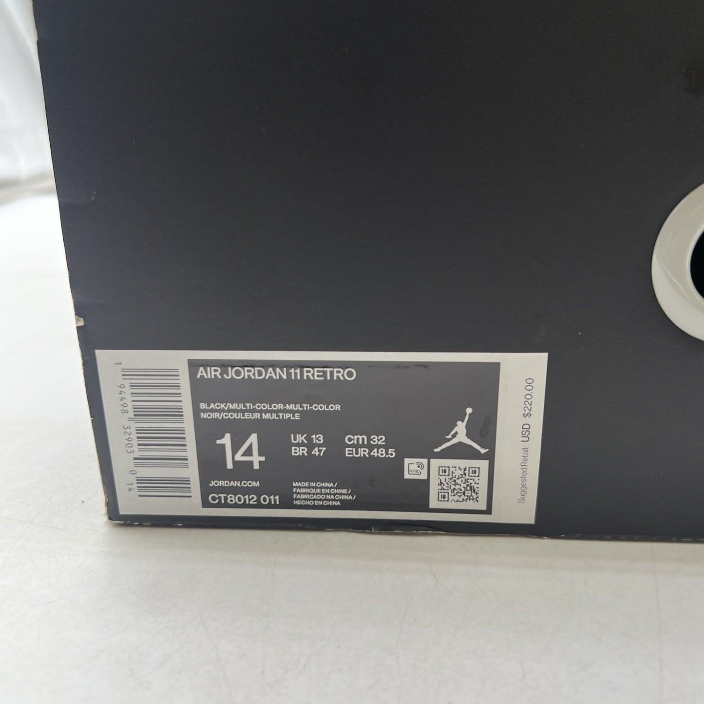 Size 14 - Air Jordan 11 Retro High Jubilee / 25th Anniversary (CT8012-011)