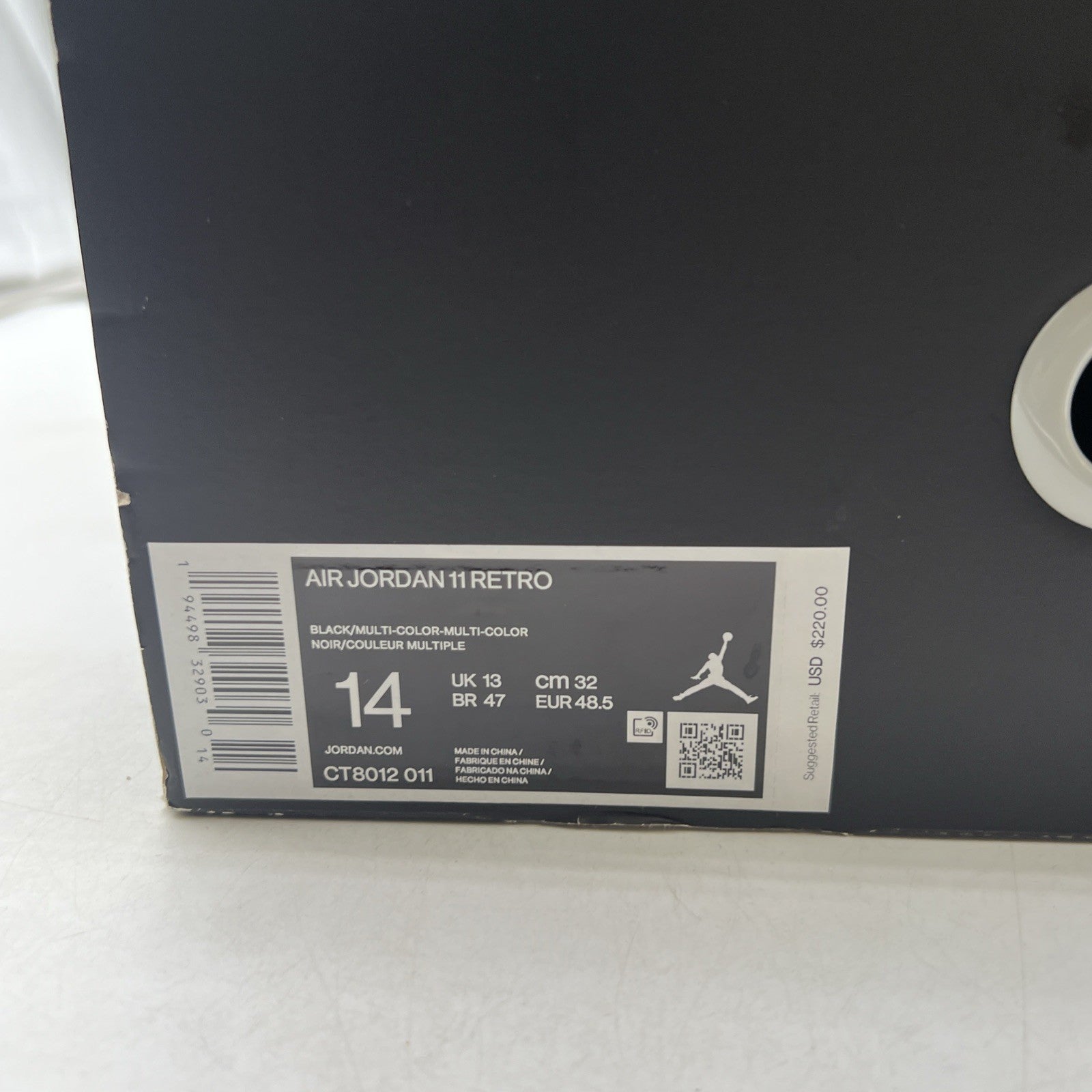 Size 14 - Air Jordan 11 Retro High Jubilee / 25th Anniversary (CT8012-011)