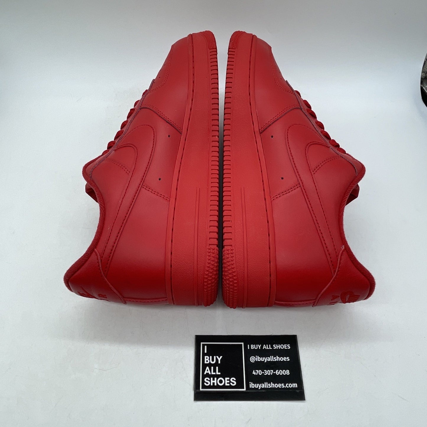 Size 11.5 - Nike Air Force 1 Low Triple Red Leather (CW6999-600)