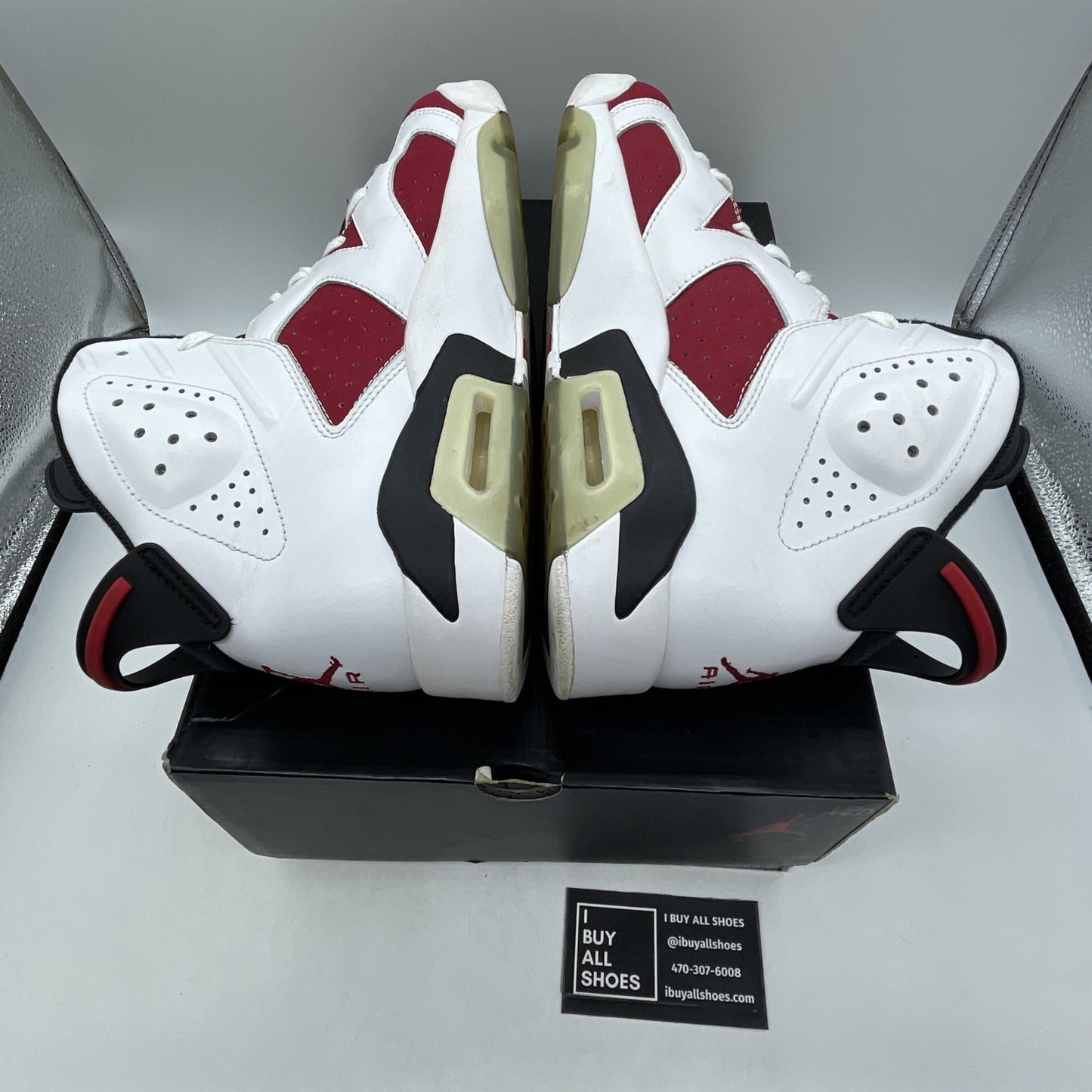 Size 9.5 - Air Jordan 6 Retro 2014 Carmine (384664-160)