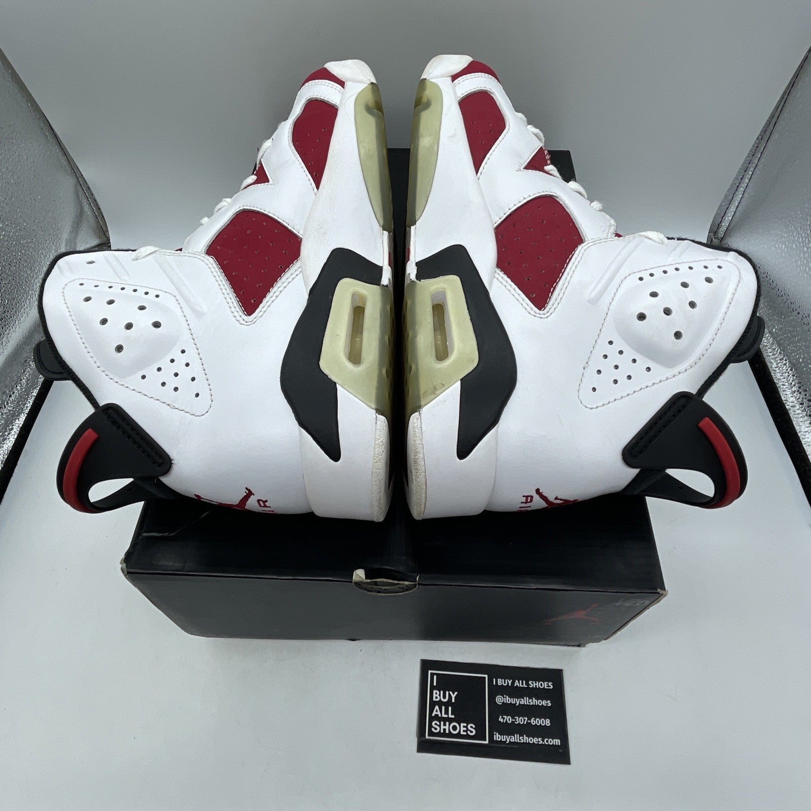 Size 9.5 - Air Jordan 6 Retro 2014 Carmine (384664-160)