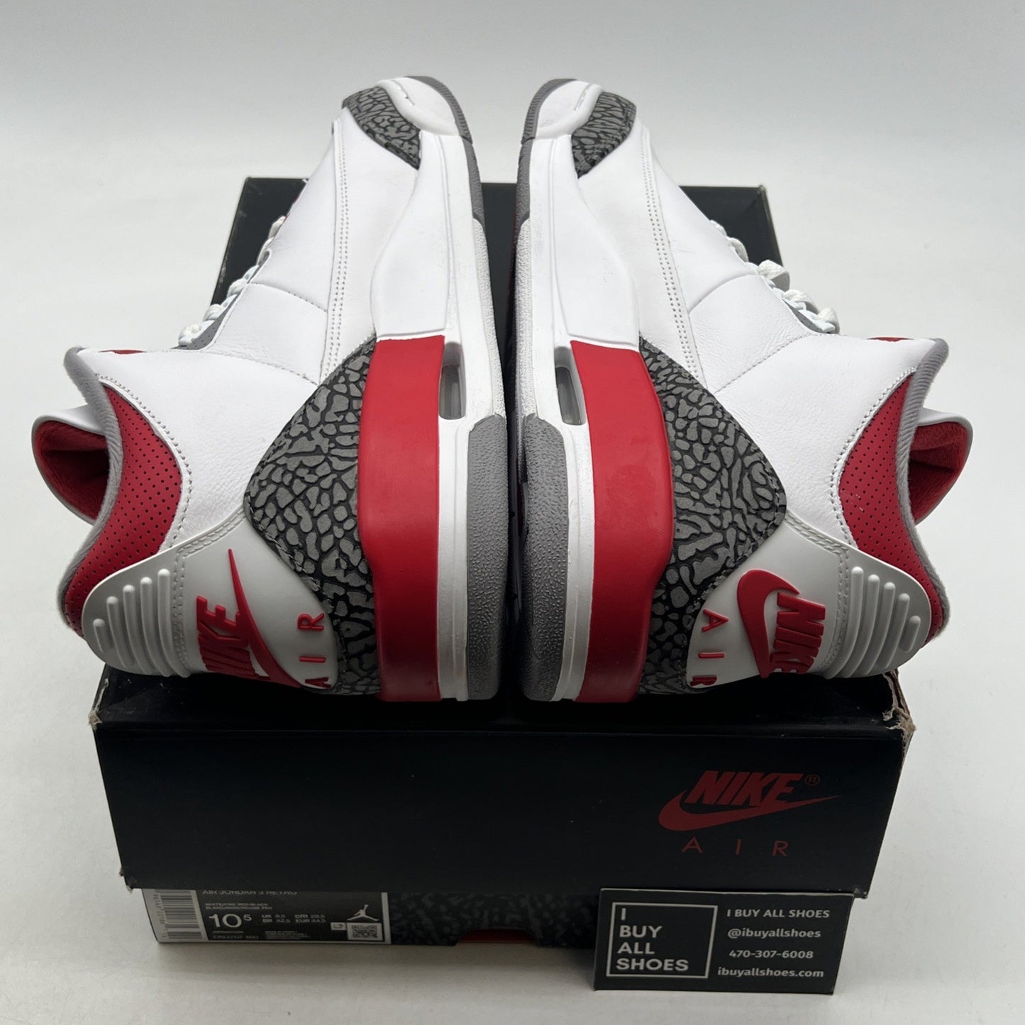 Size 10.5 - Air Jordan 3 Retro Mid Fire Red (DN3707-160)