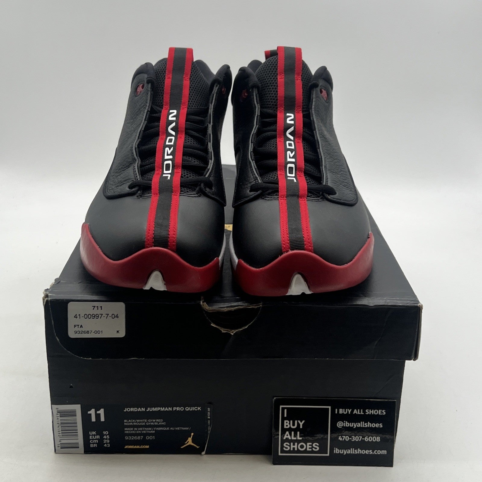 Size 11 - Jordan Jumpman Pro Quick Bred (932687-001)