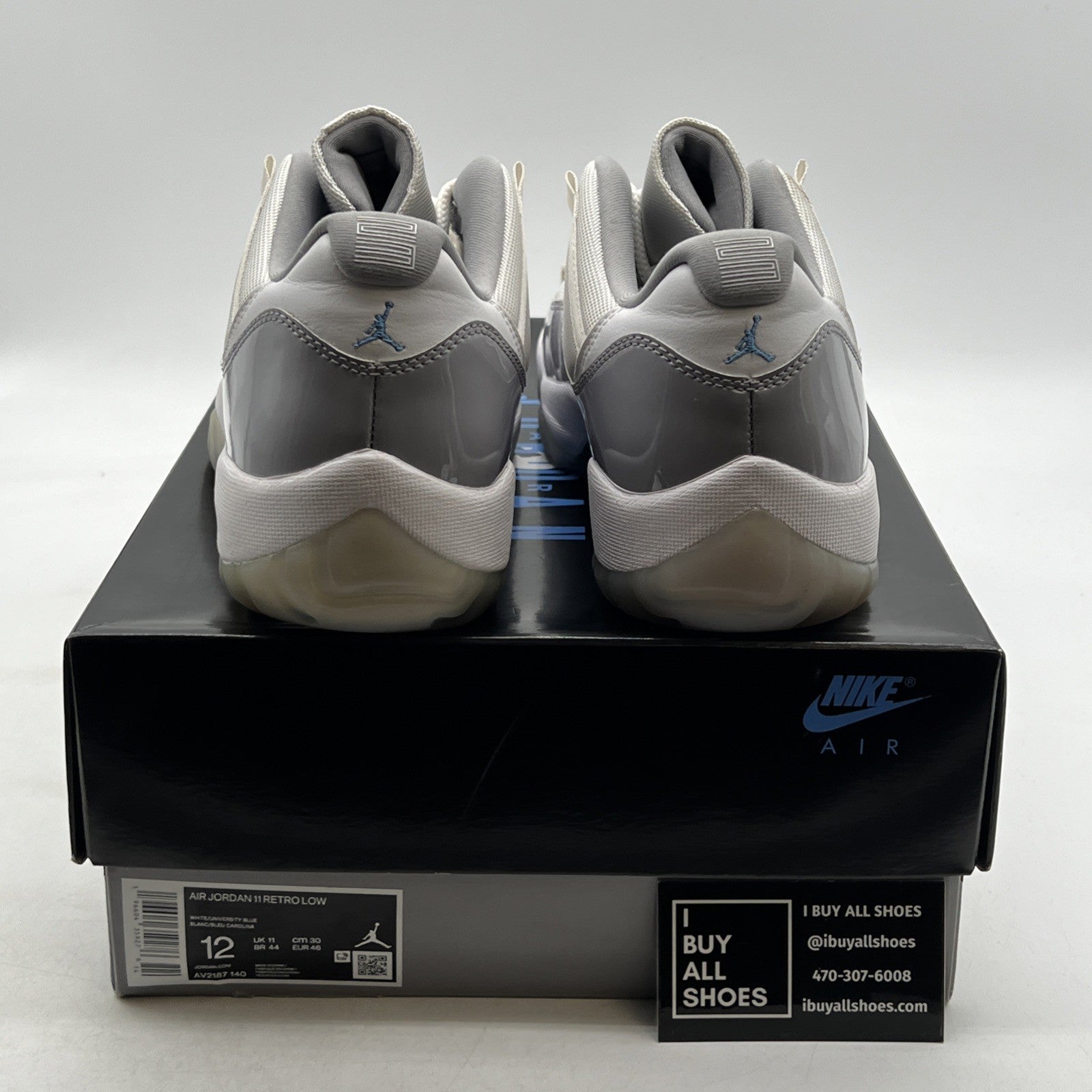 Size 12 - Air Jordan 11 Retro Low Cement Grey (AV2187-140)
