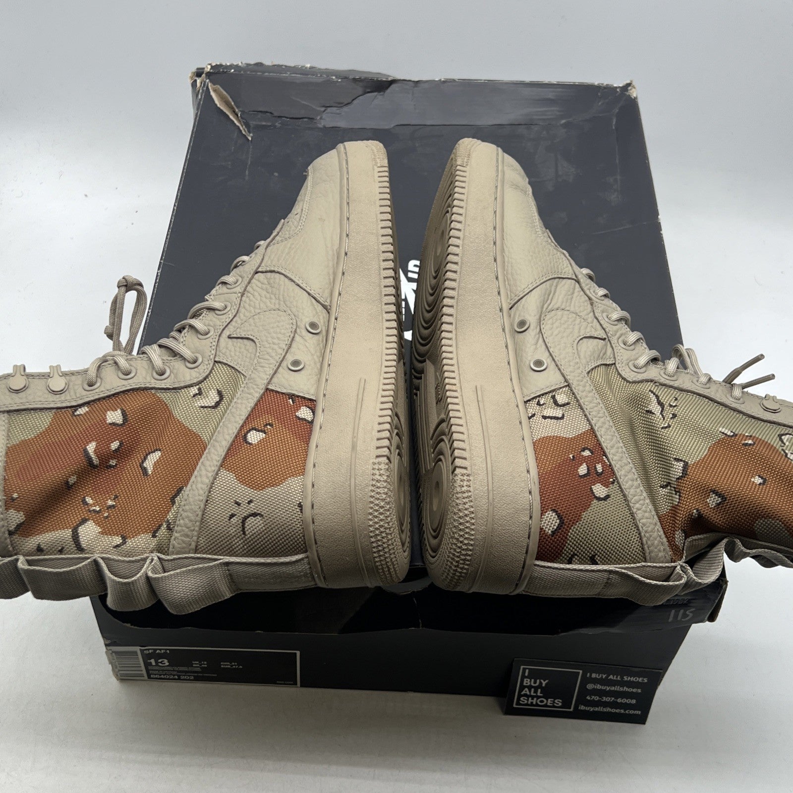Size 13 - Nike SF Air Force 1 Desert Camo (864024-202)