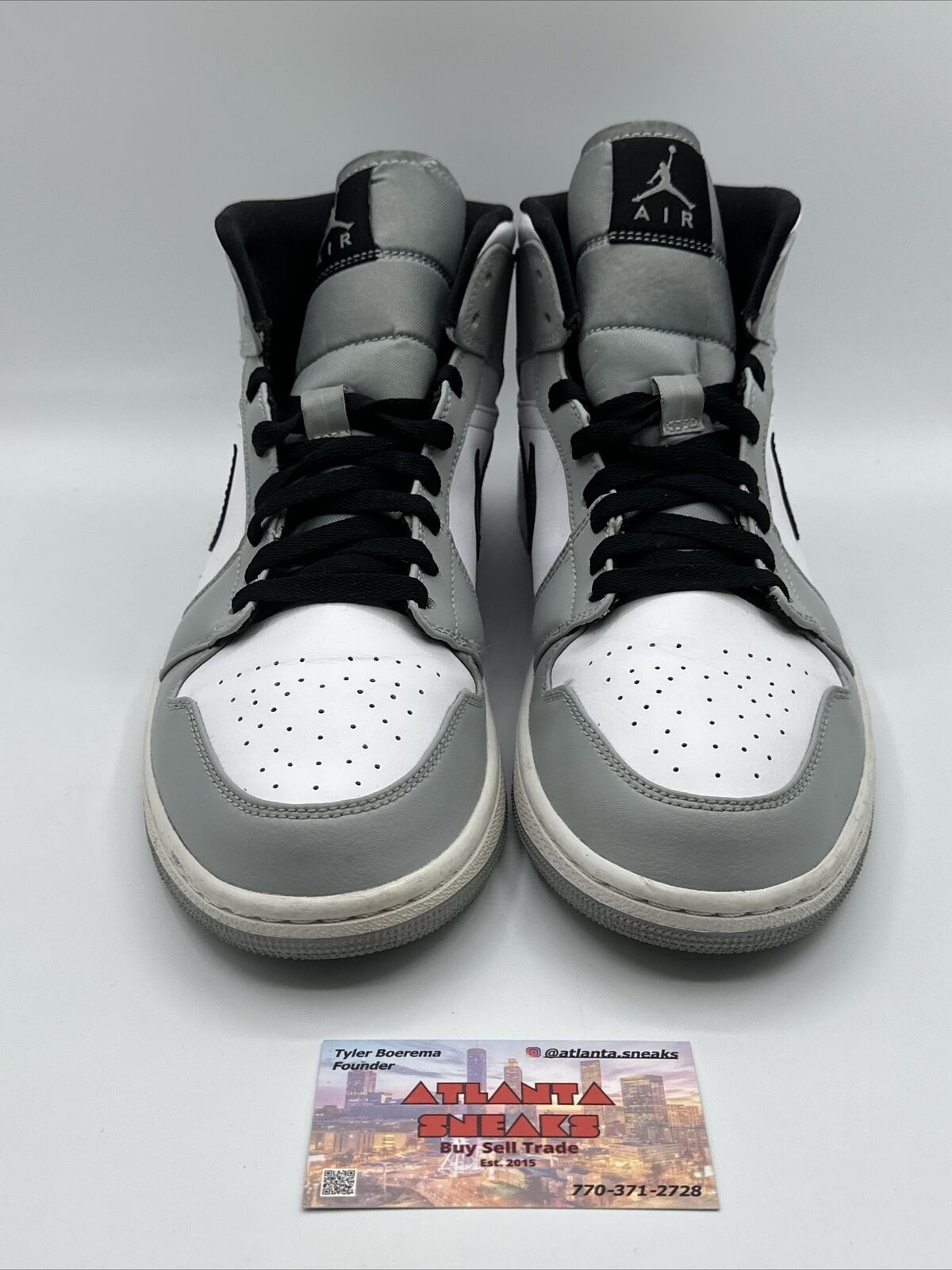 Size 9.5 - Jordan 1 Mid Gray 2020