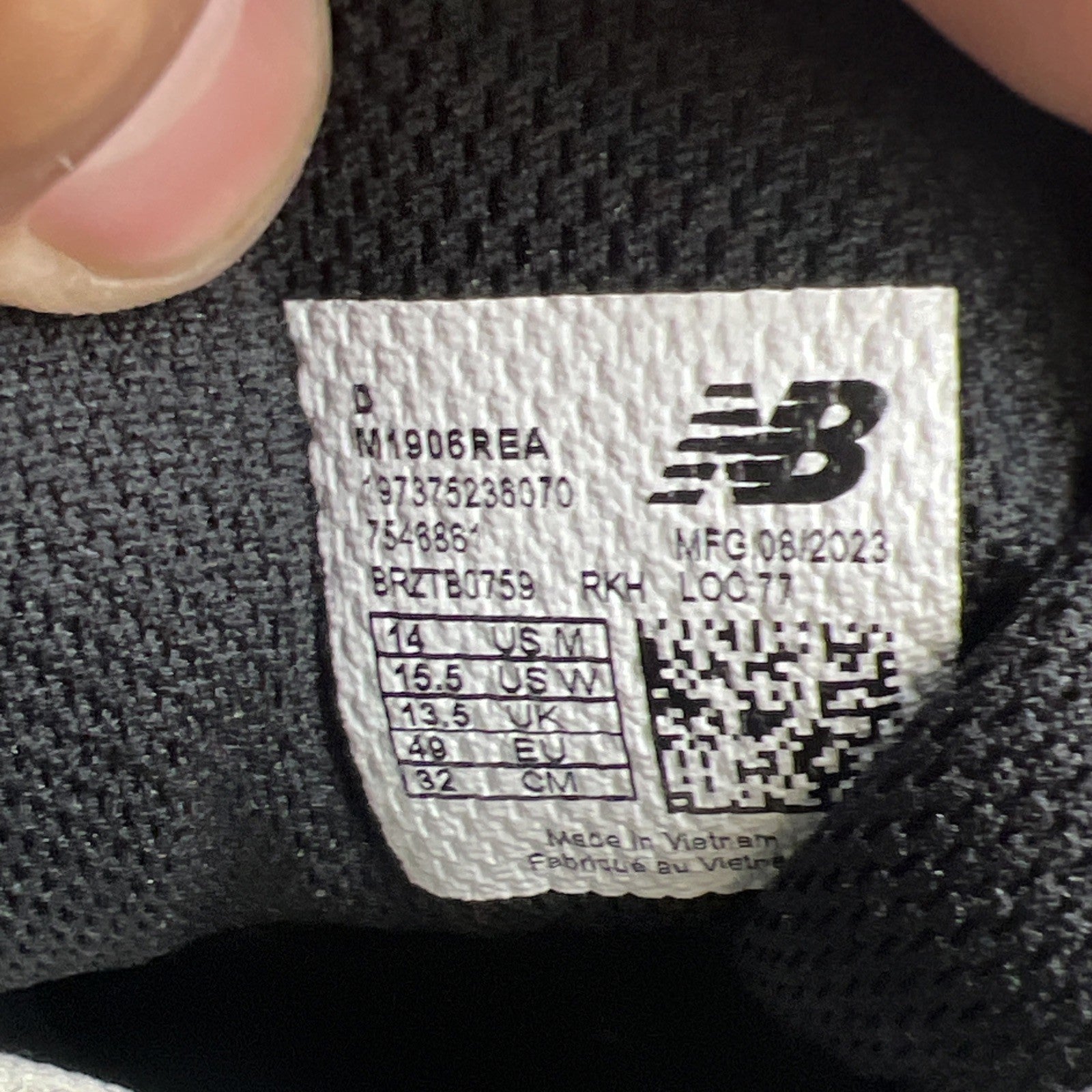 Size 14 - New Balance 1906R Silver Classic Crimson (M1906REA)