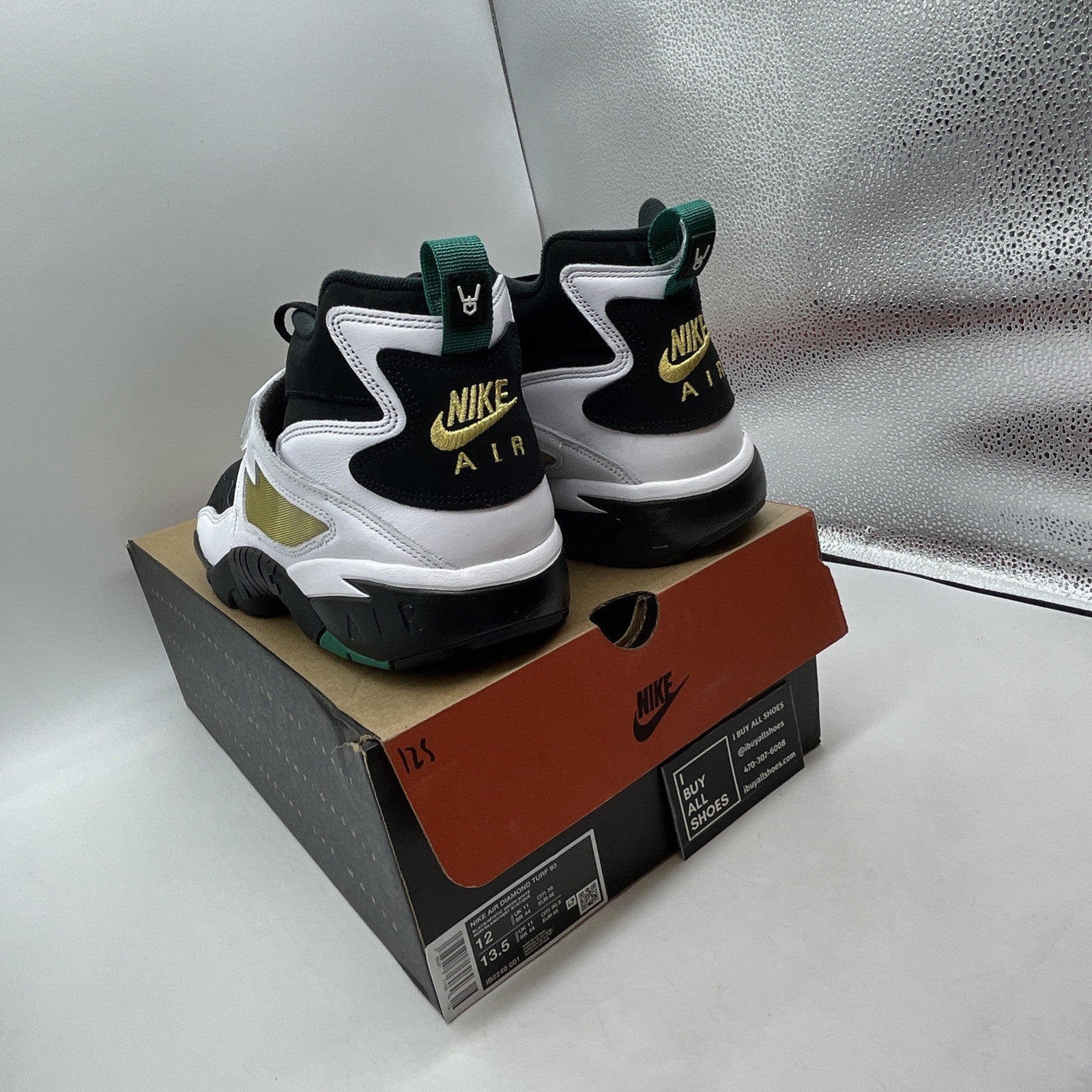 Size 12 - Nike Air Diamond Turf 2025 Emerald (IB2240-001)