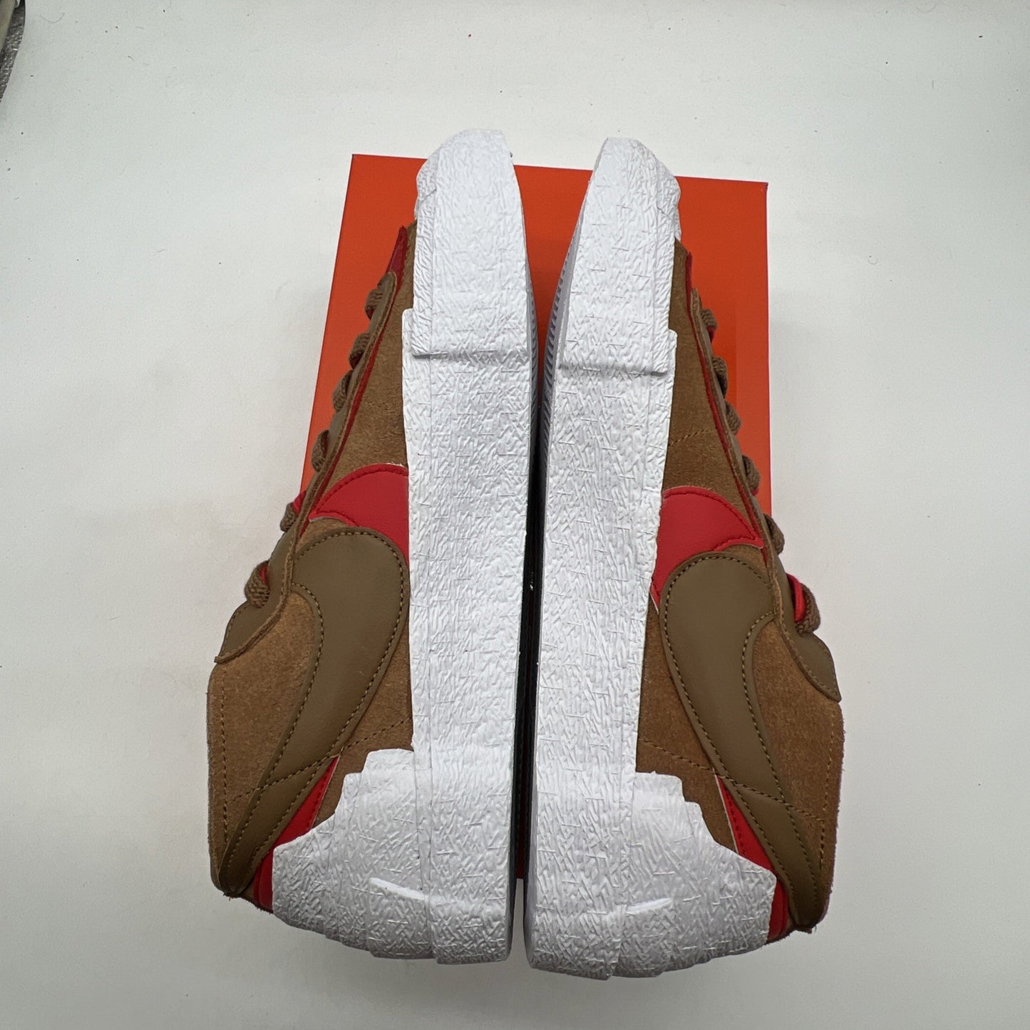Size 10 - Nike sacai x Blazer Low British Tan (DD1877-200)