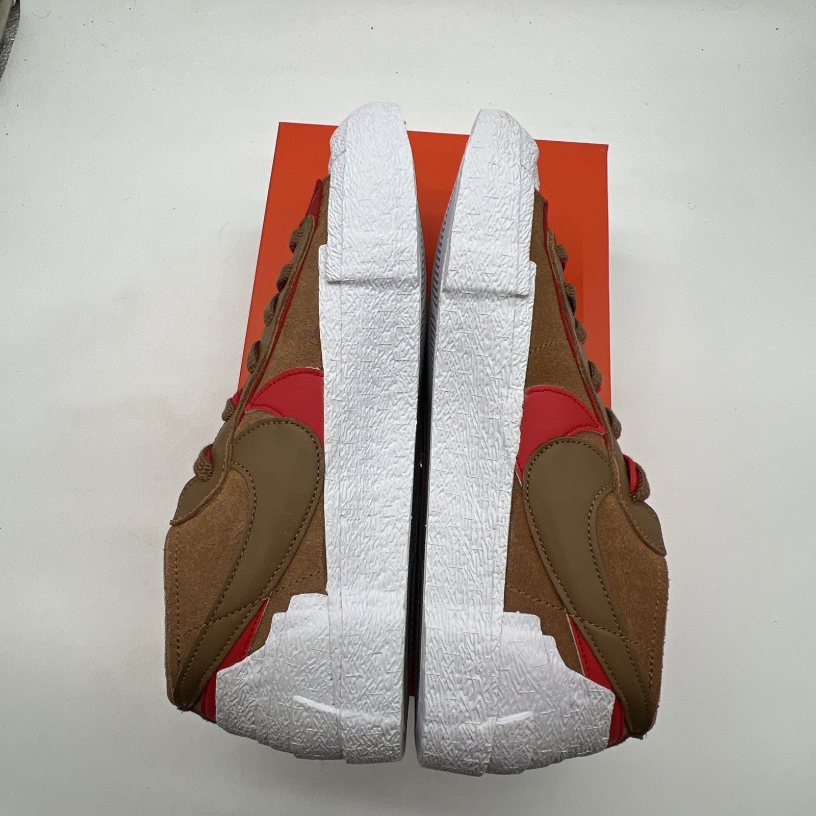 Size 10 - Nike sacai x Blazer Low British Tan (DD1877-200)