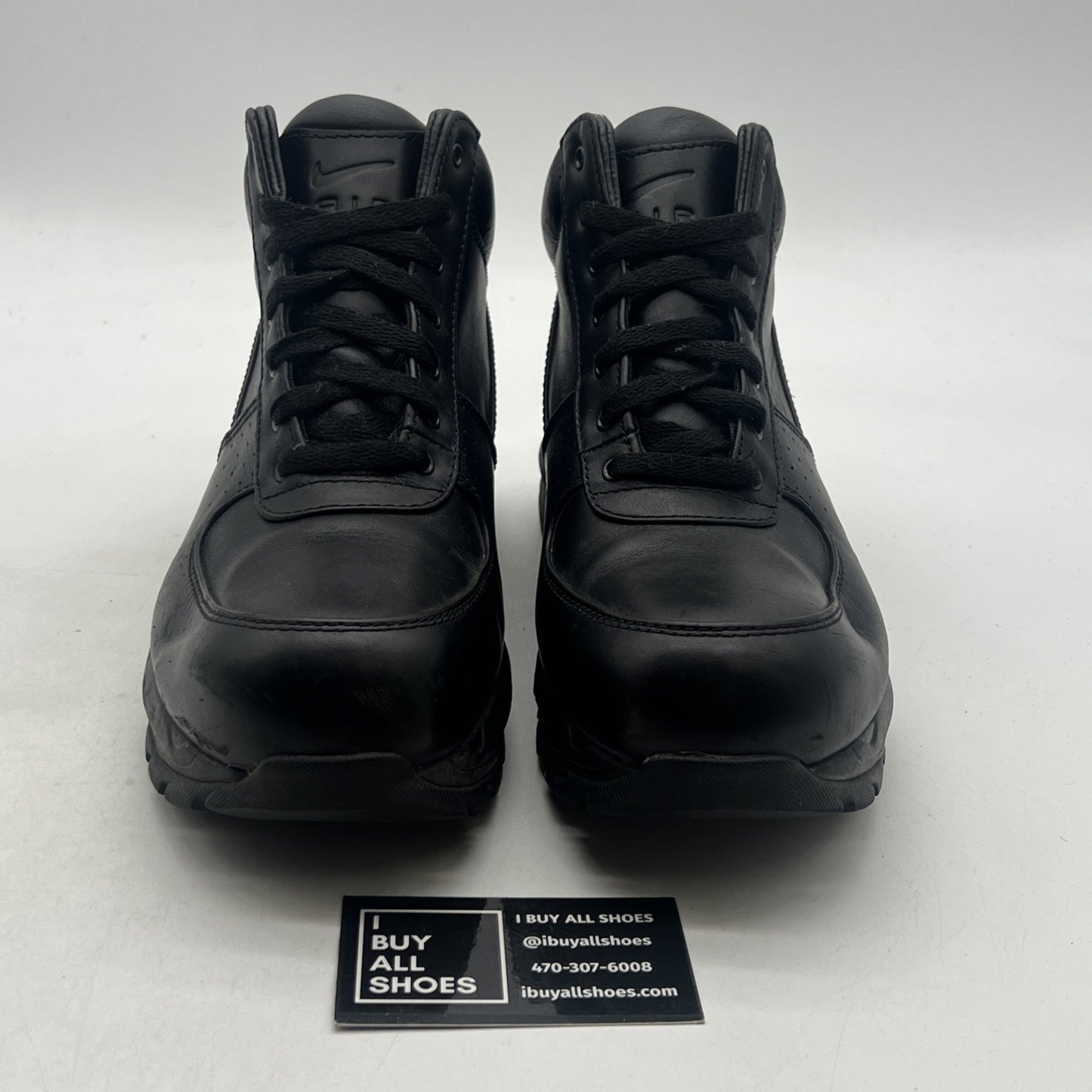 Size 10.5 - Nike Air Max Goadome ACG Triple Black 2016 (865031-009)