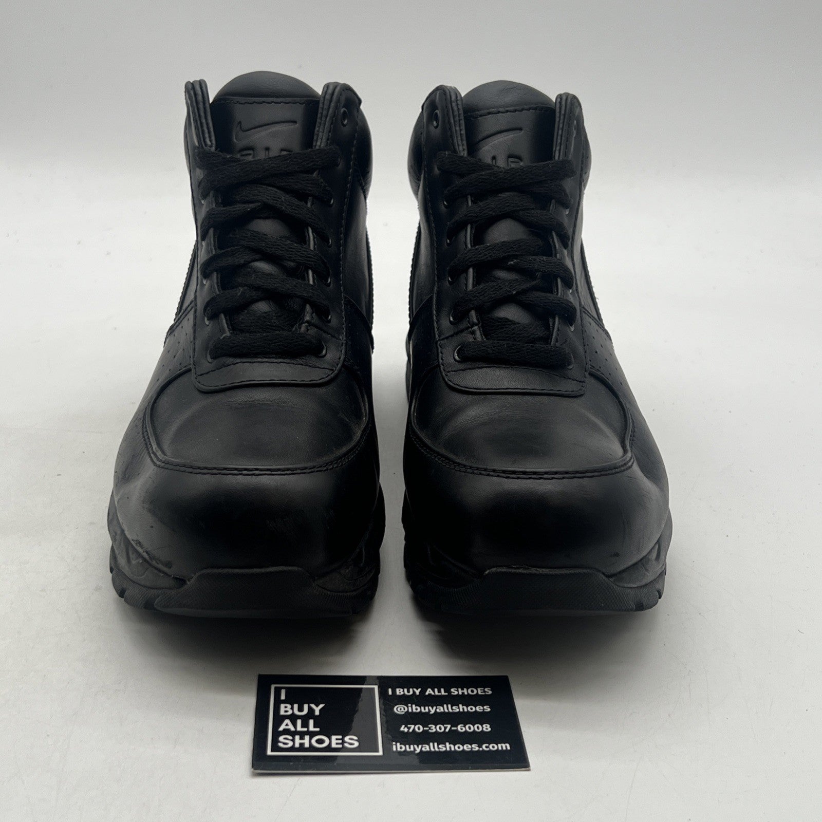 Size 10.5 - Nike Air Max Goadome ACG Triple Black 2016 (865031-009)