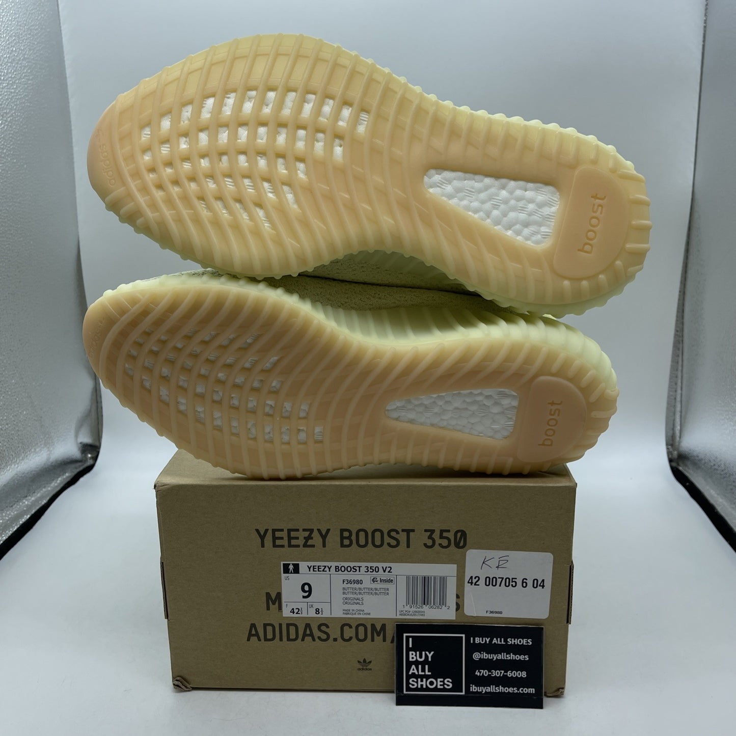 Size 9 - adidas Yeezy Boost 350 V2 Butter (F36980)