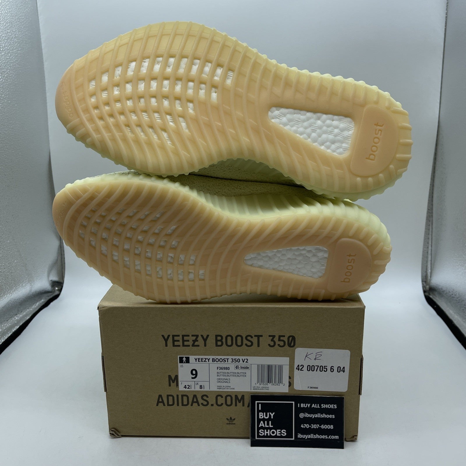 Size 9 - adidas Yeezy Boost 350 V2 Butter (F36980)