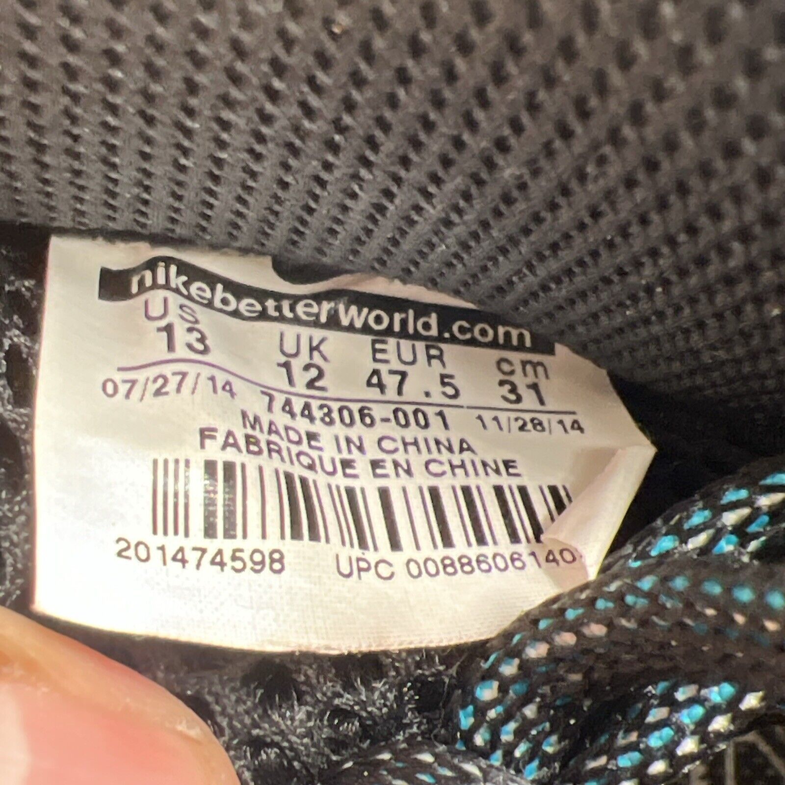 Size 13 - Nike Air Foamposite One QS All-Star - Chromeposite (744306-001)