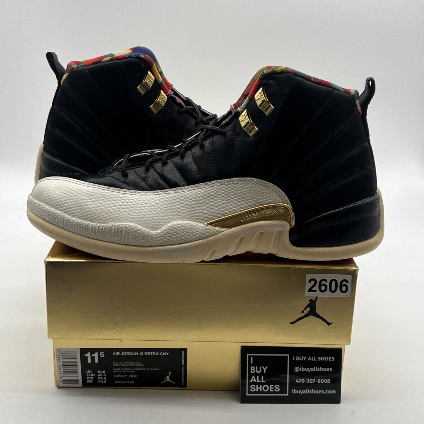Size 11.5 - Air Jordan 12 Retro 2019 Chinese New Year (CI2977-006)