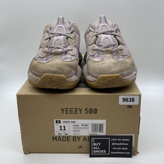 Size 11 - adidas Yeezy 500 Soft Vision Purple Suede Leather (FW2656)