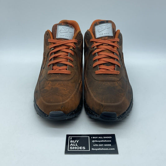 Size 12 - Nike Air Max 90 QS Mars Landing Black Brown Leather (CD0920-600)