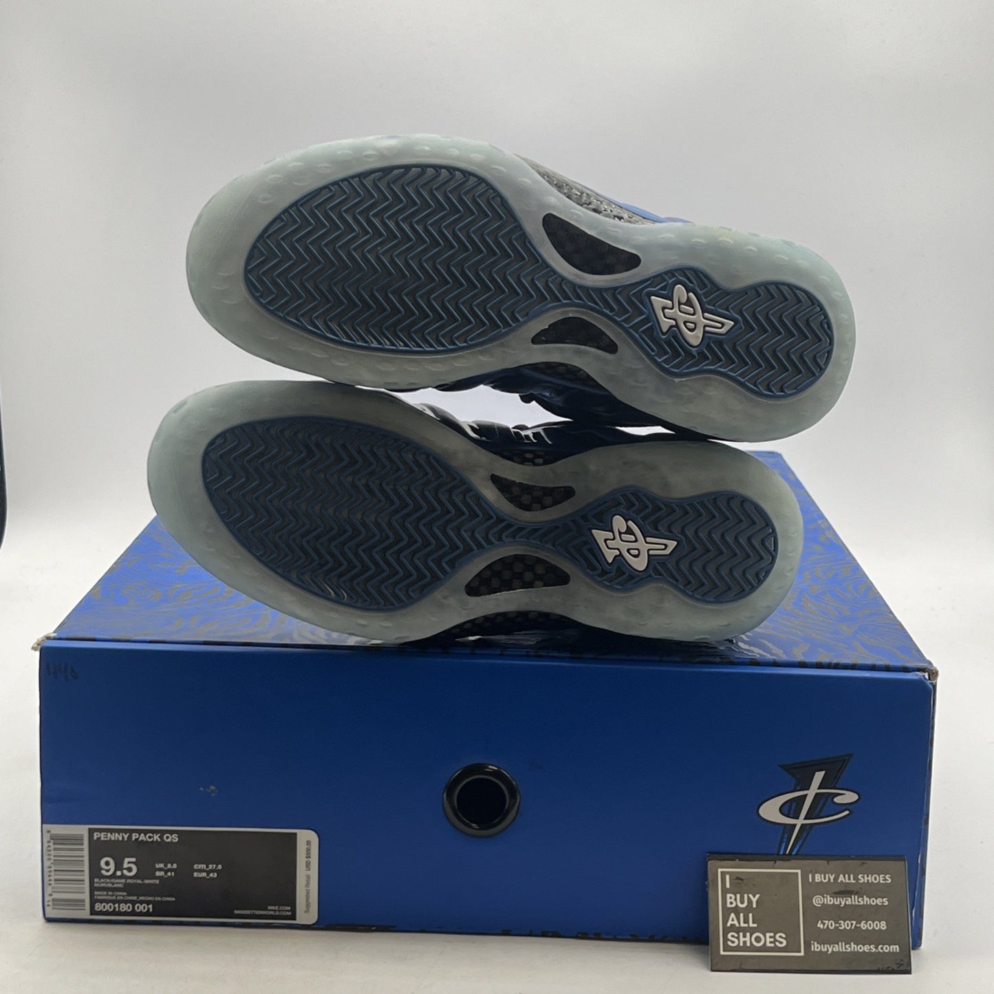 Size 9.5 - Nike Air Penny QS Sharpie Pack (800180-001)