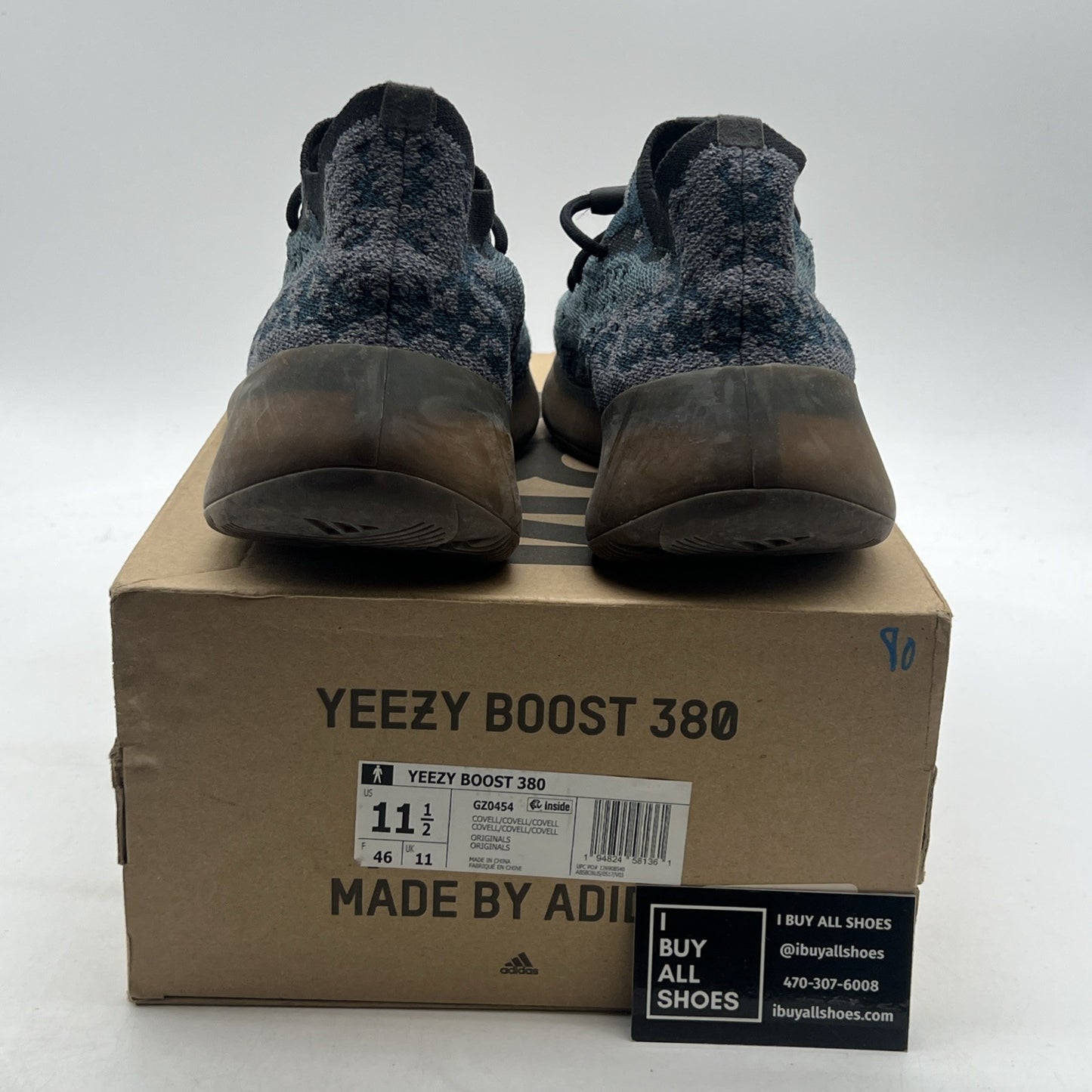 Size 11.5 - adidas Yeezy Boost 380 Covellite (GZ0454)