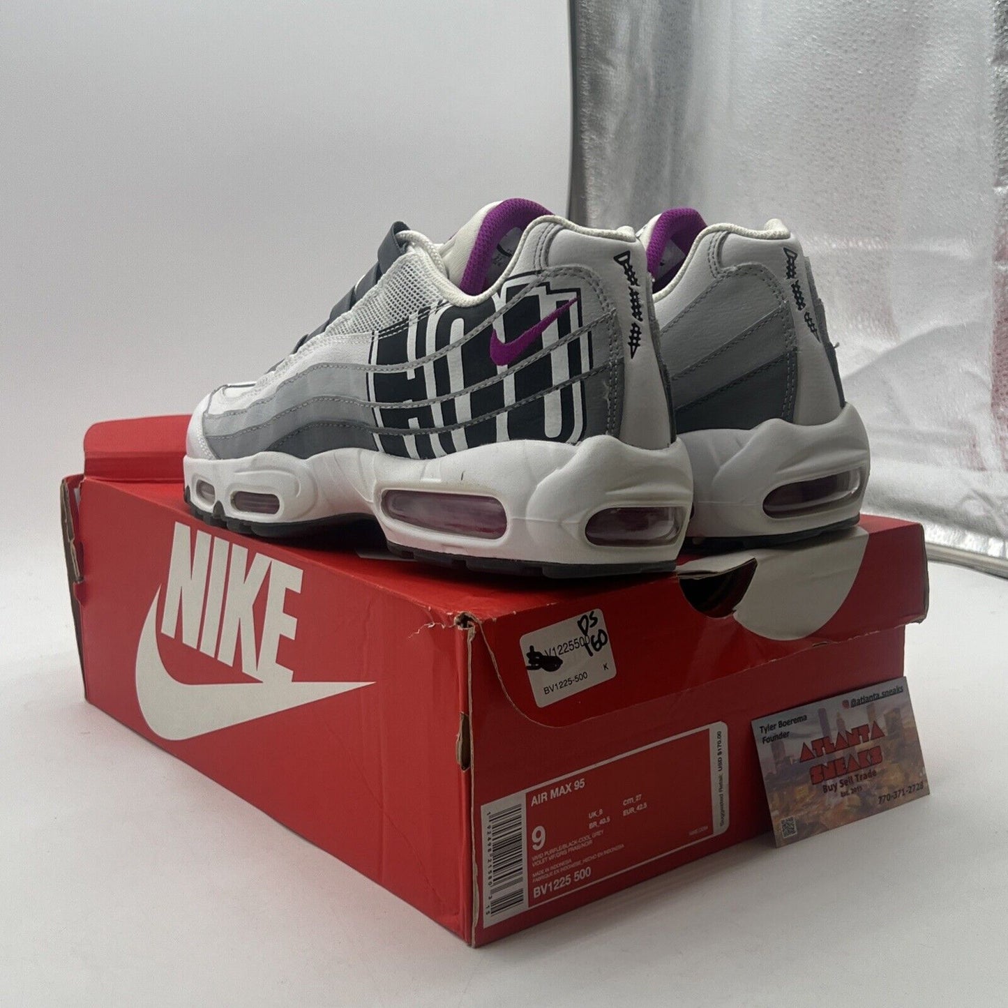 Size 9 - Nike Air Max 95 City Pride Houston (BV1225-500)