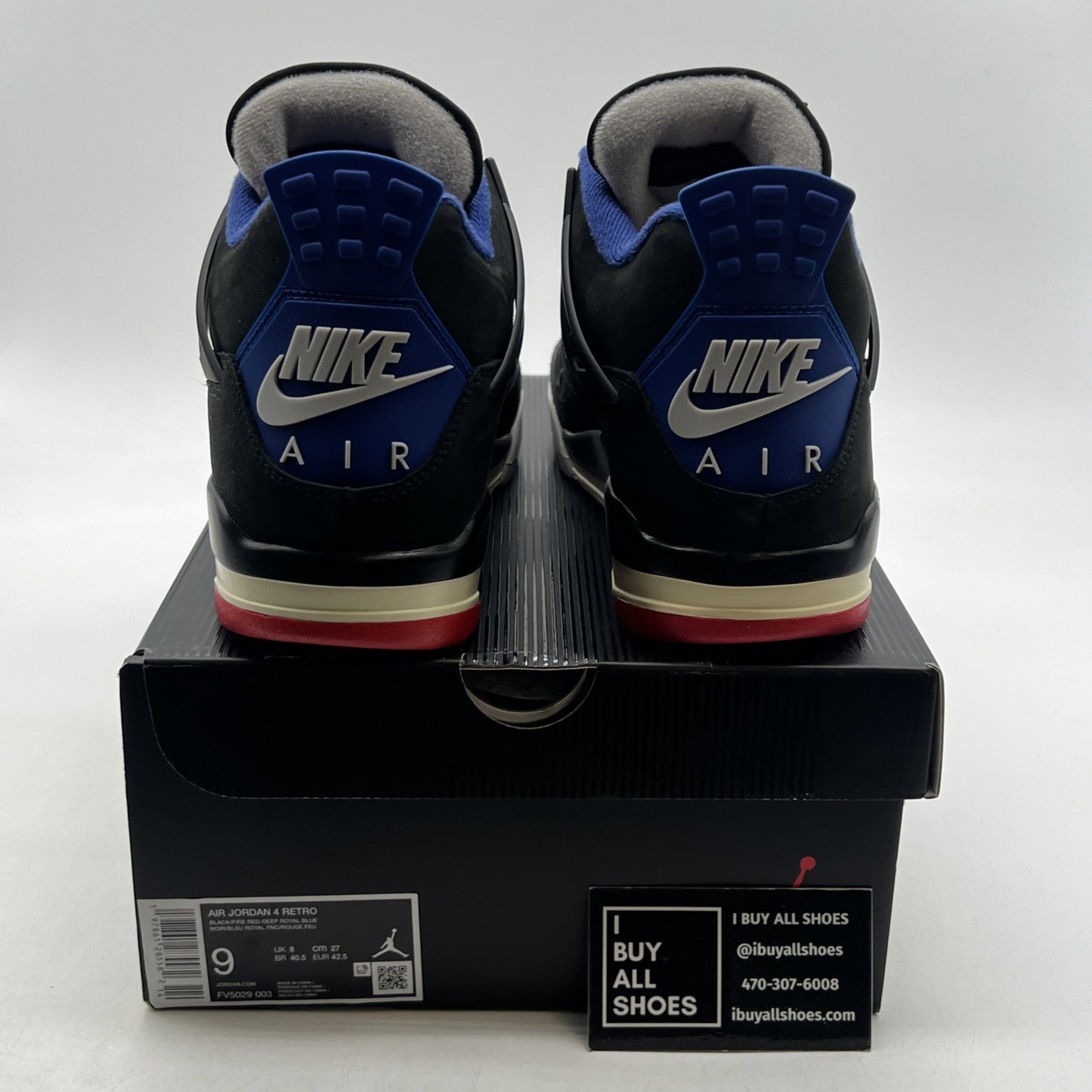 Size 9 - Air Jordan 4 Retro Rare Air - White Lettering (FV5029-003)