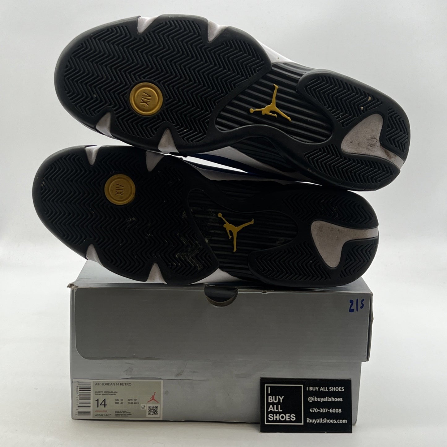Size 14 - Air Jordan 14 Retro Laney (487471-407)