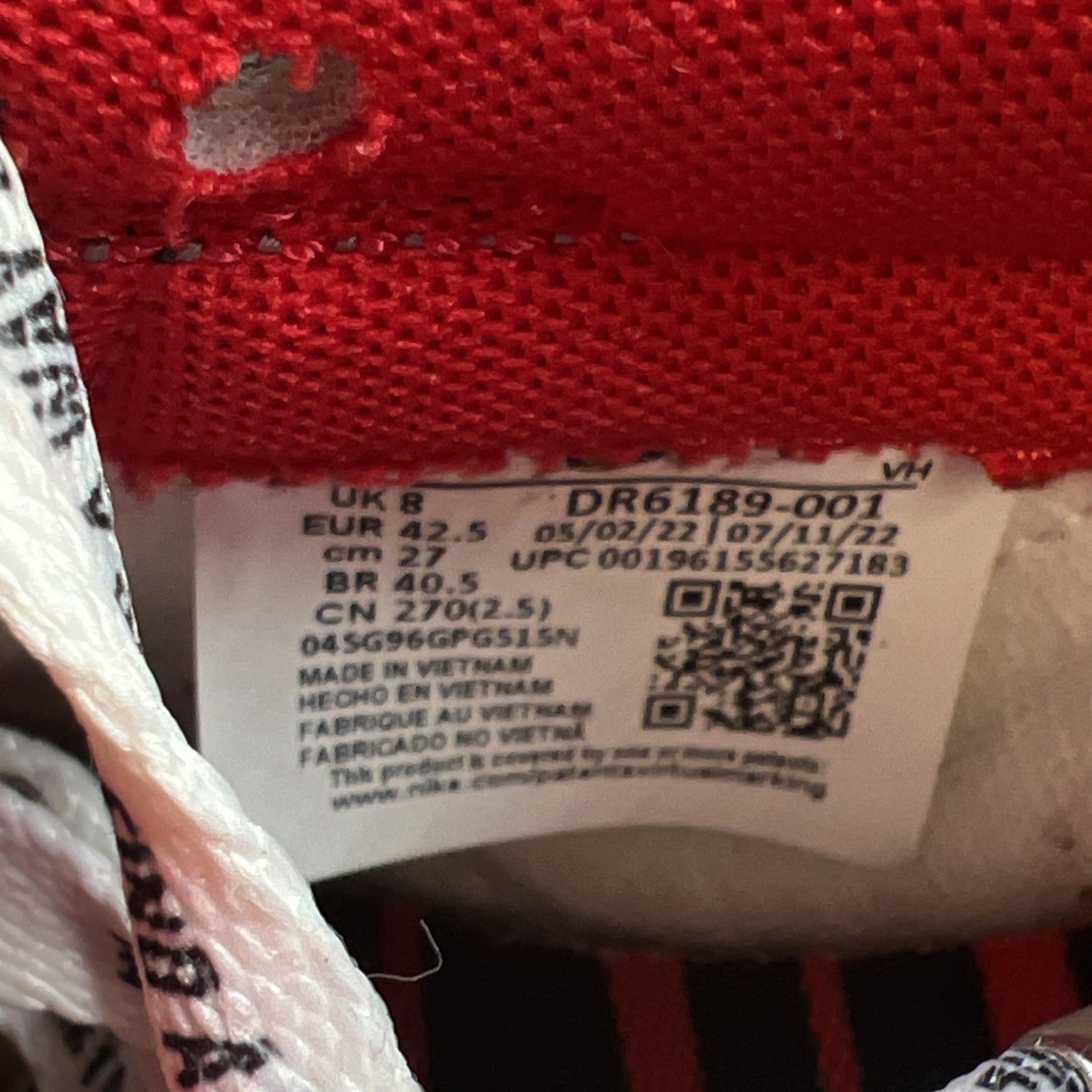 Size 9 - Nike Clark Atlanta University x Dunk Low Panthers (DR6189-001)