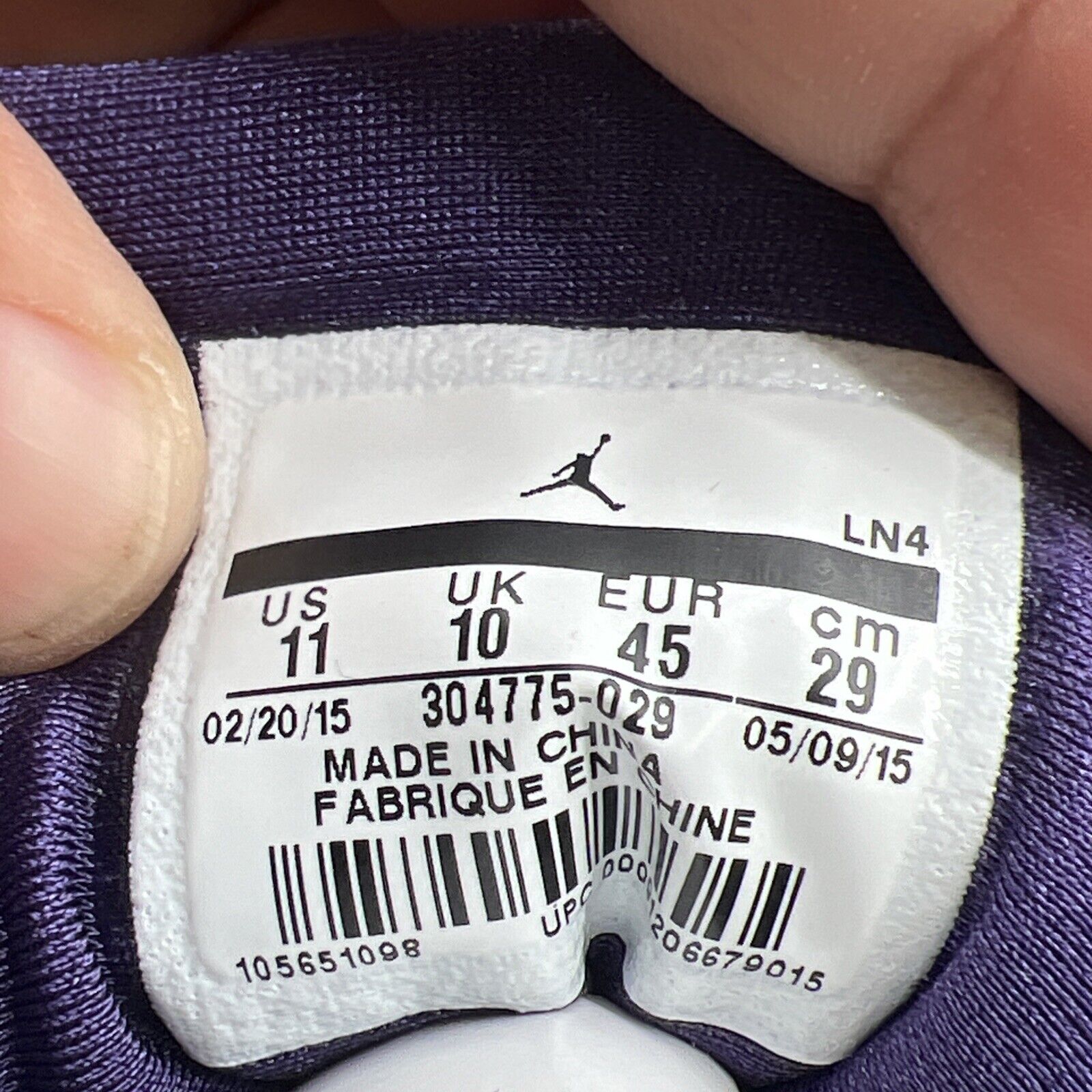 Size 11 - Air Jordan 7 Retro Marvin the Martian (304775-029)